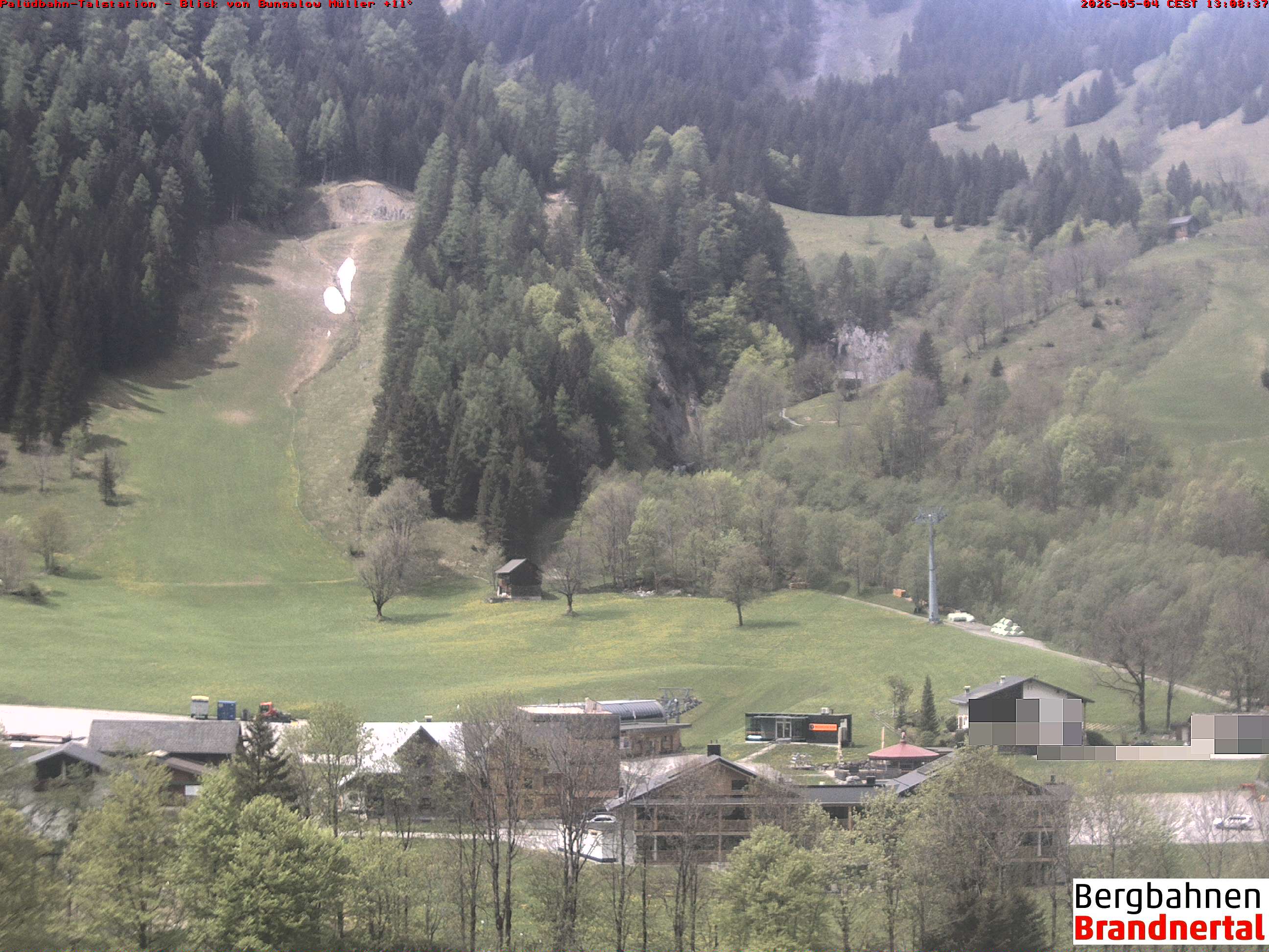 Blick auf Palüdbahn von Bungalow Müller