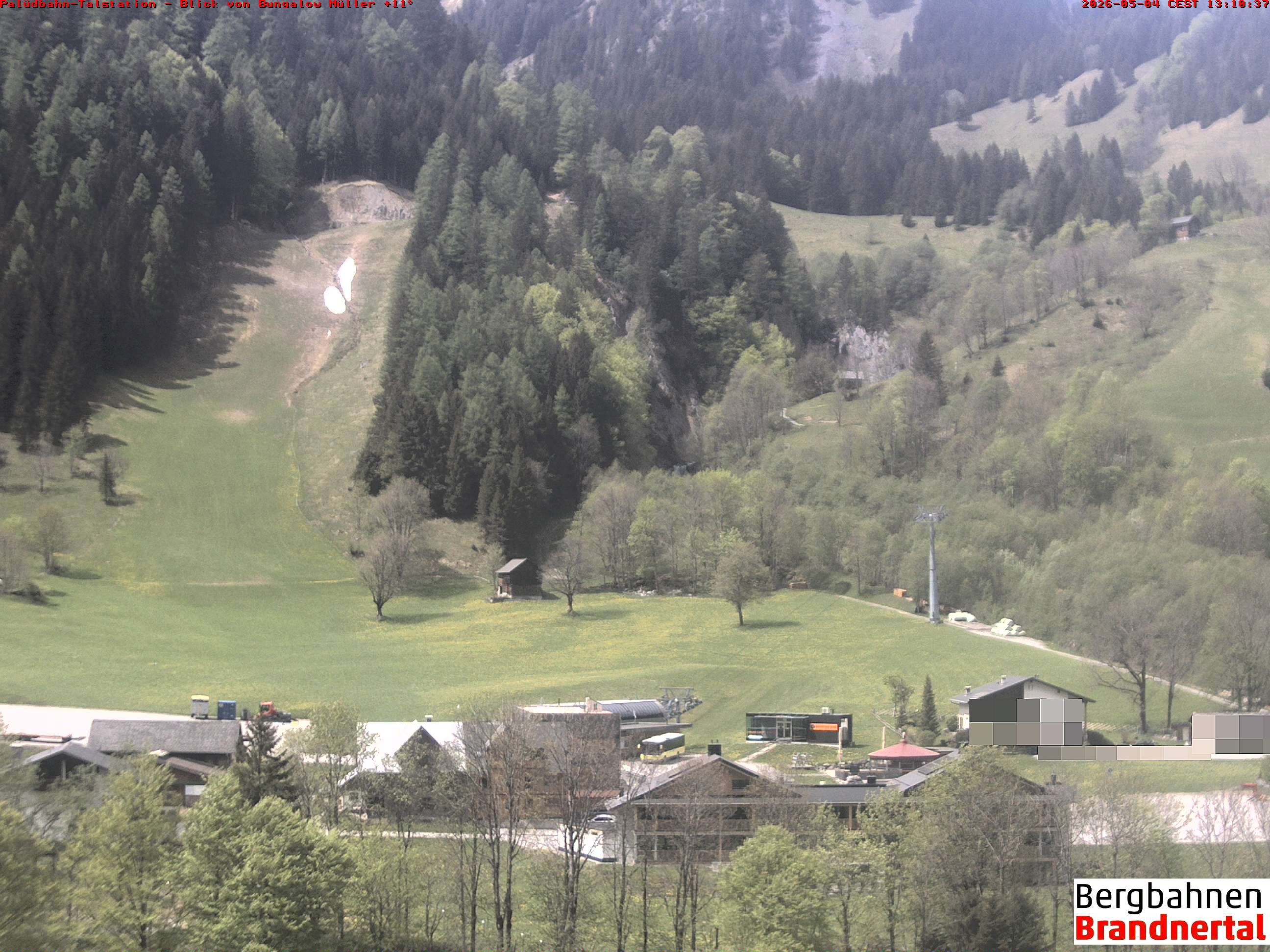 Blick auf Palüdbahn von Bungalow Müller