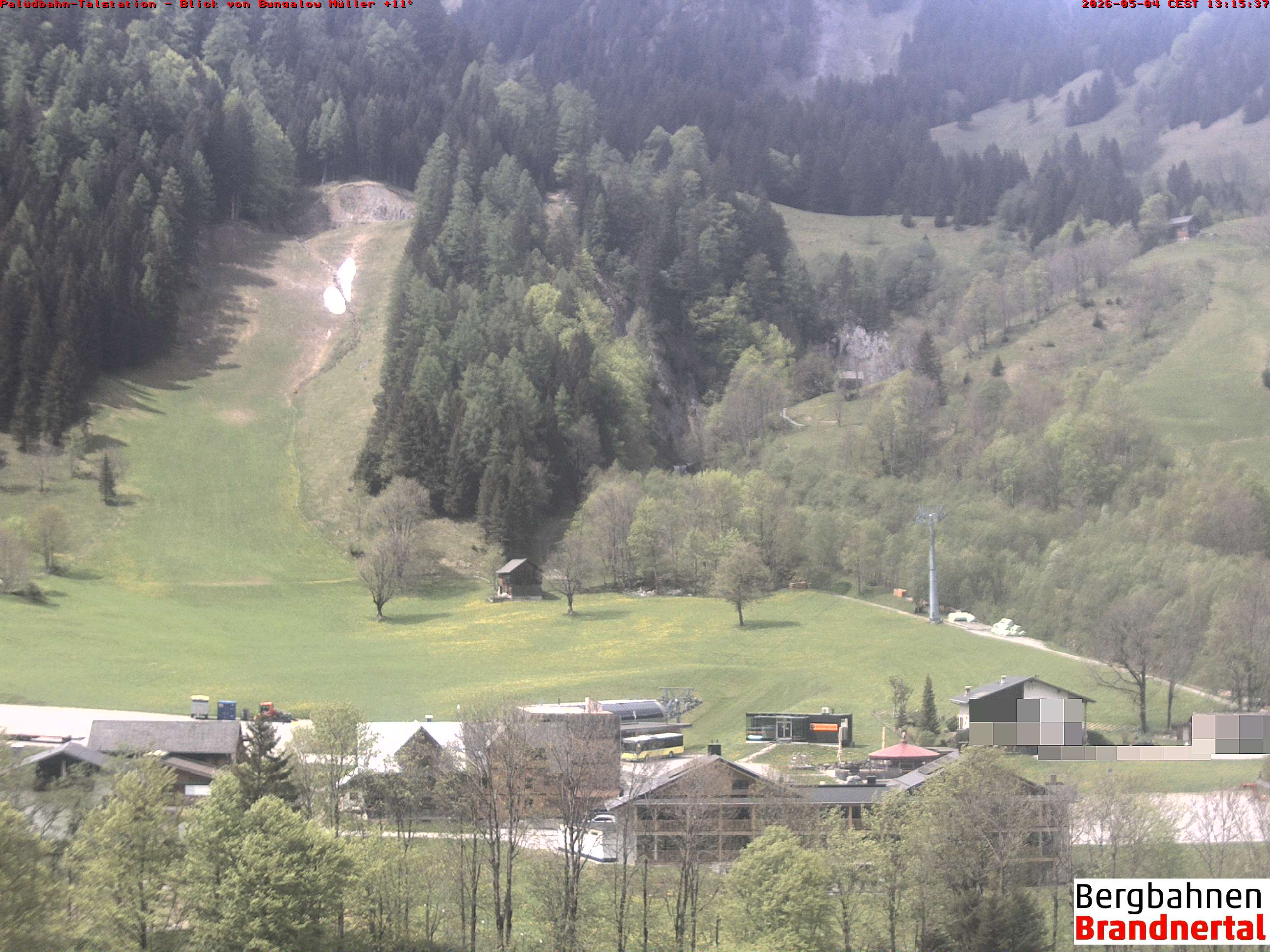Blick auf Palüdbahn von Bungalow Müller