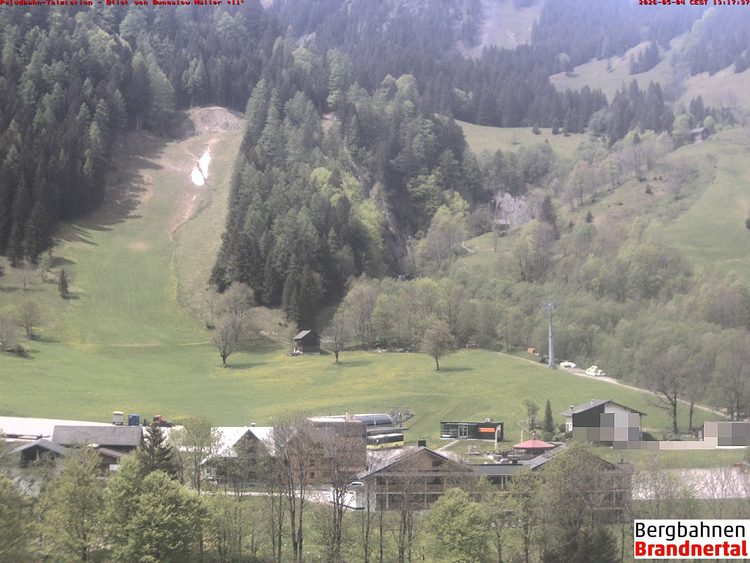 Blick auf Palüdbahn von Bungalow Müller