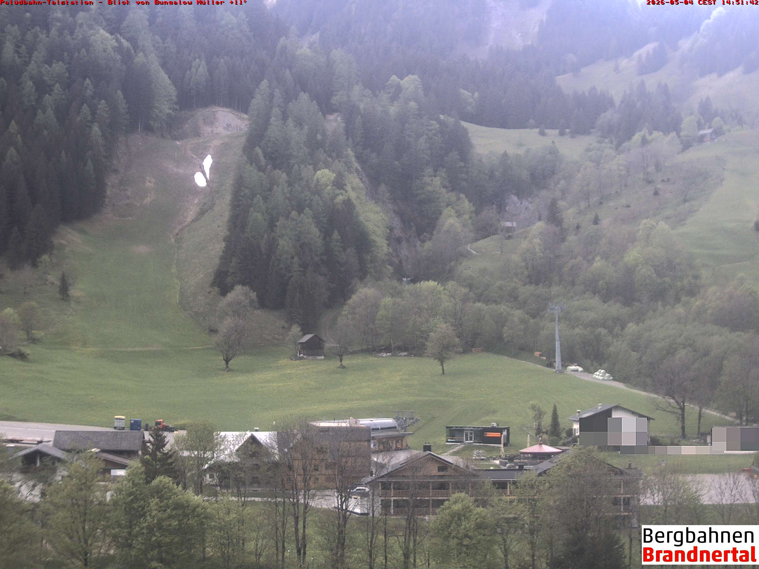 Blick auf Palüdbahn von Bungalow Müller
