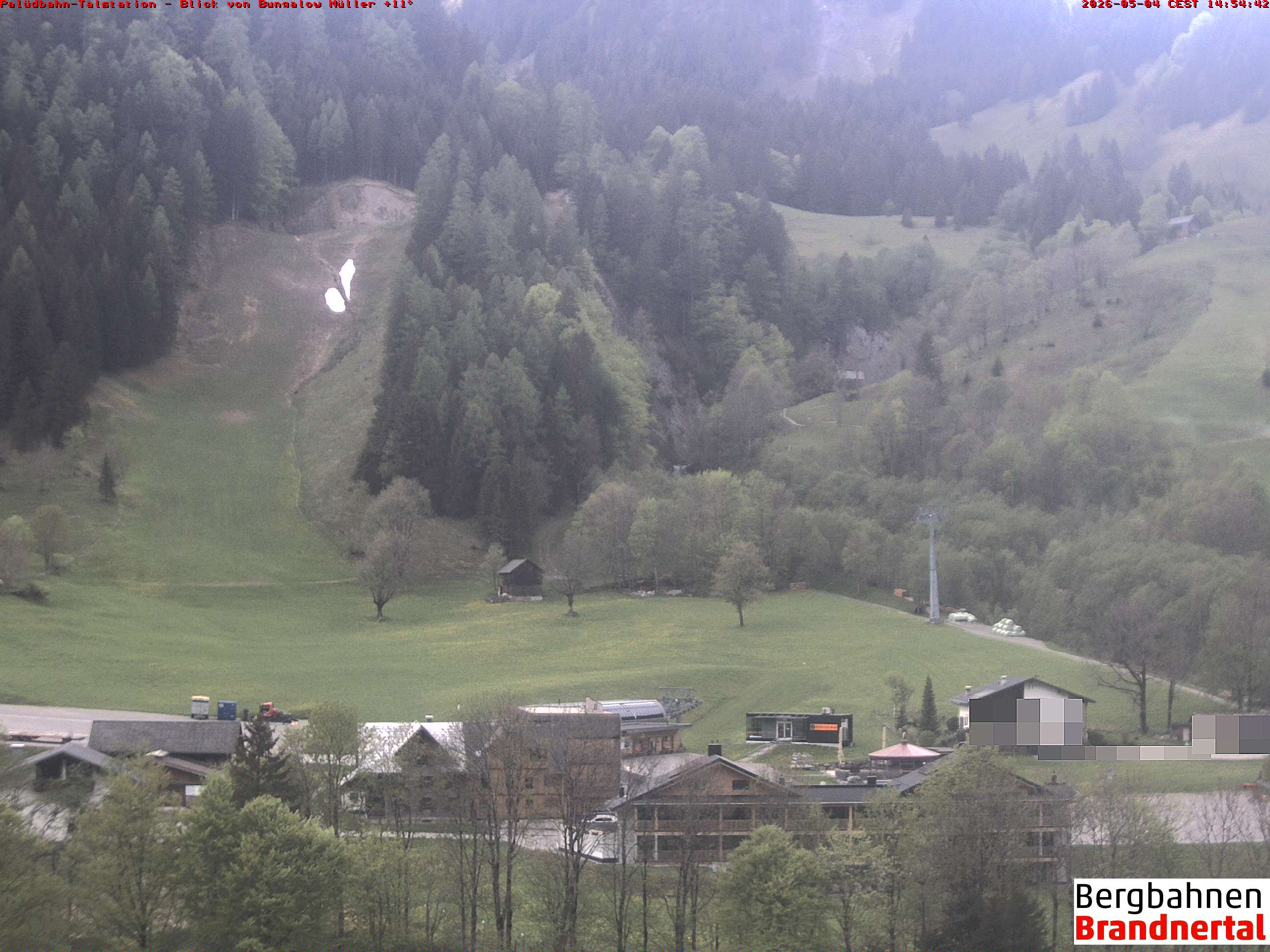 Blick auf Palüdbahn von Bungalow Müller