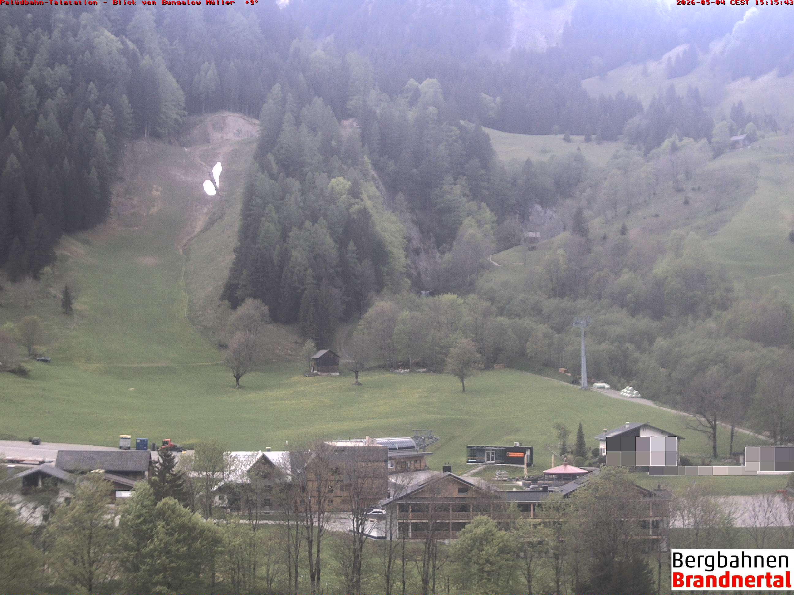 Blick auf Palüdbahn von Bungalow Müller