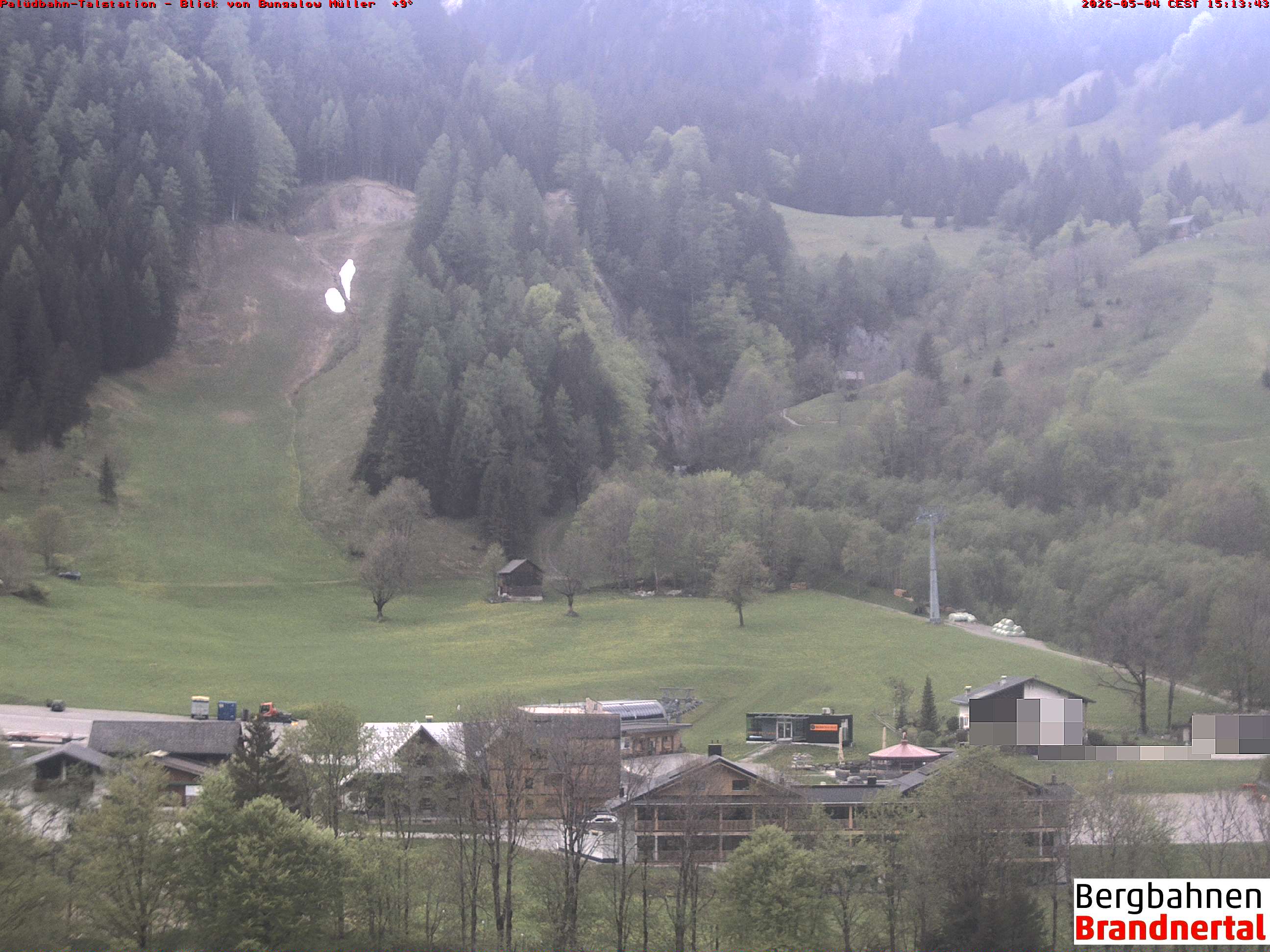 Blick auf Palüdbahn von Bungalow Müller