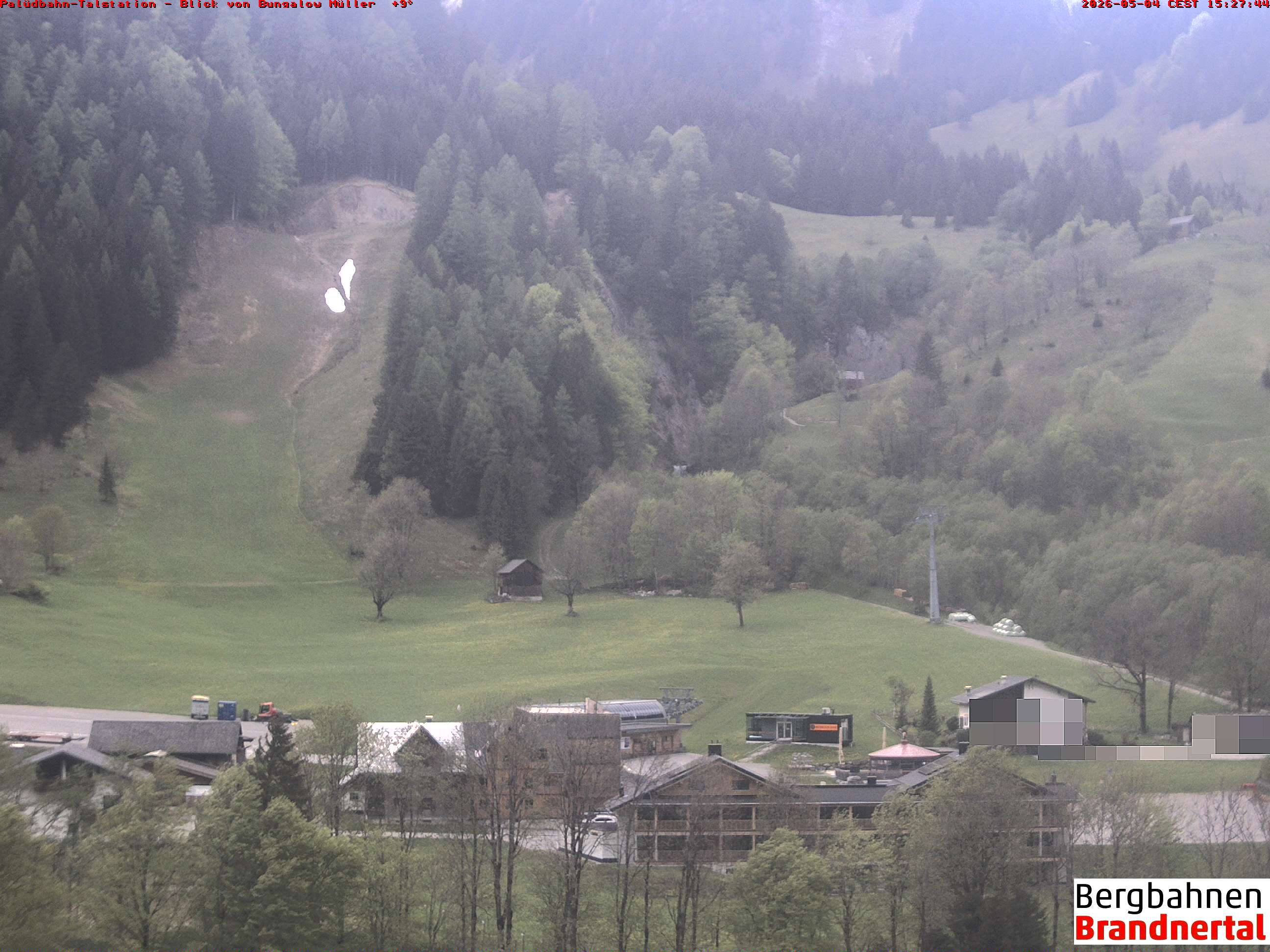 Blick auf Palüdbahn von Bungalow Müller