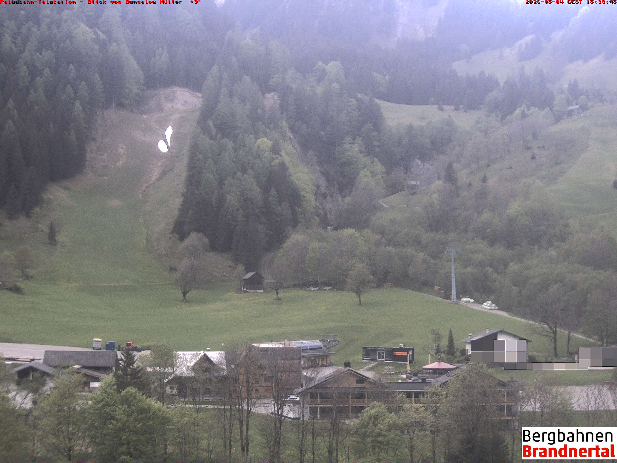 Blick auf Palüdbahn von Bungalow Müller
