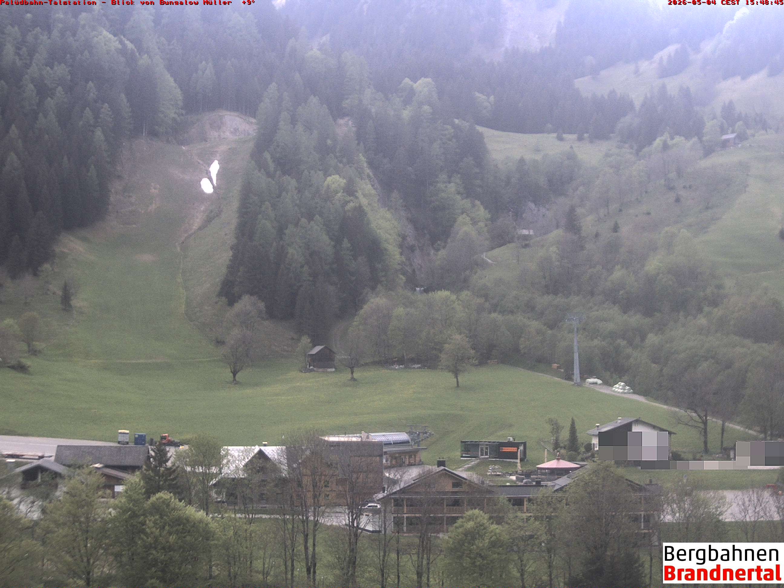 Blick auf Palüdbahn von Bungalow Müller