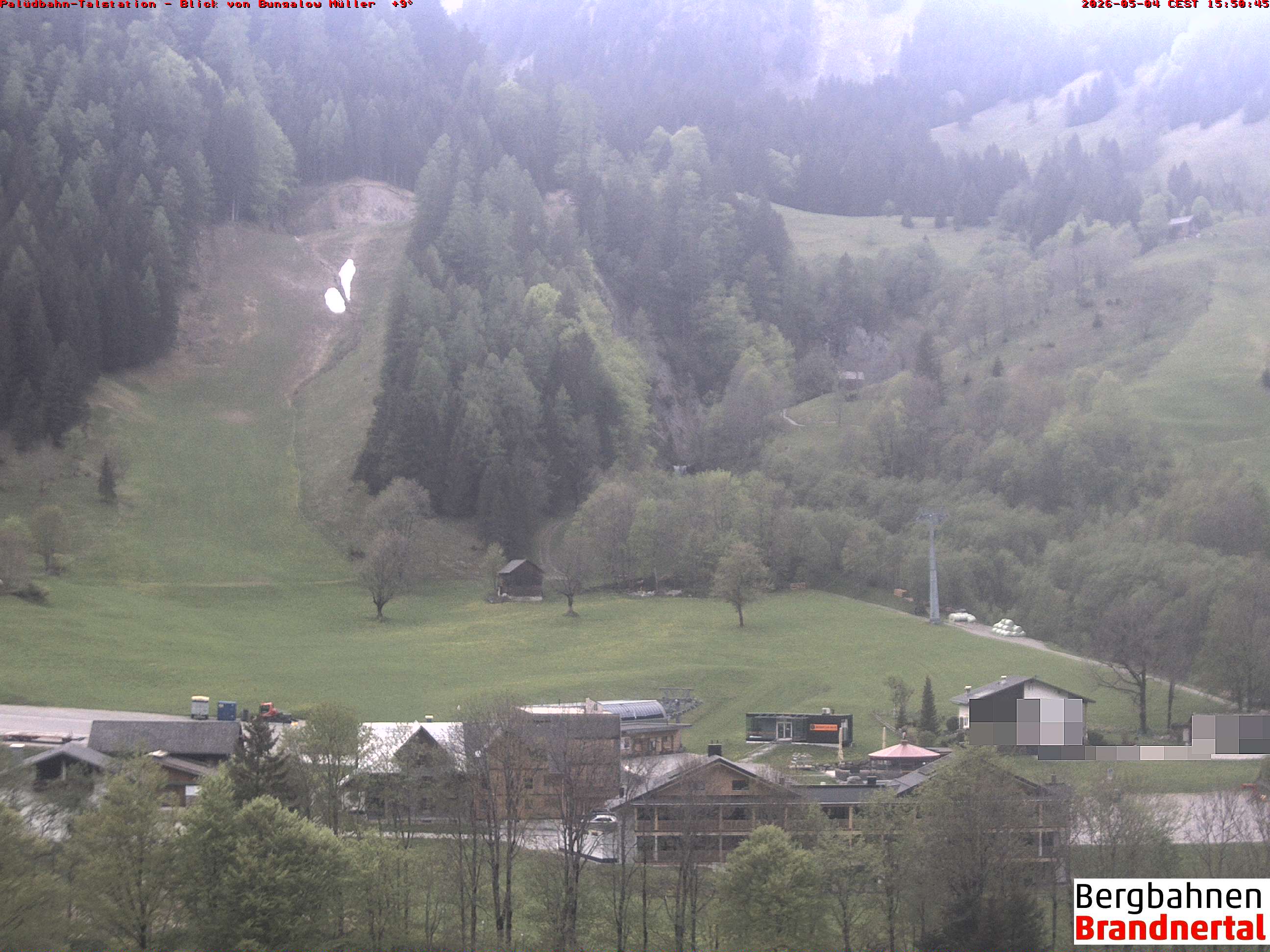 Blick auf Palüdbahn von Bungalow Müller