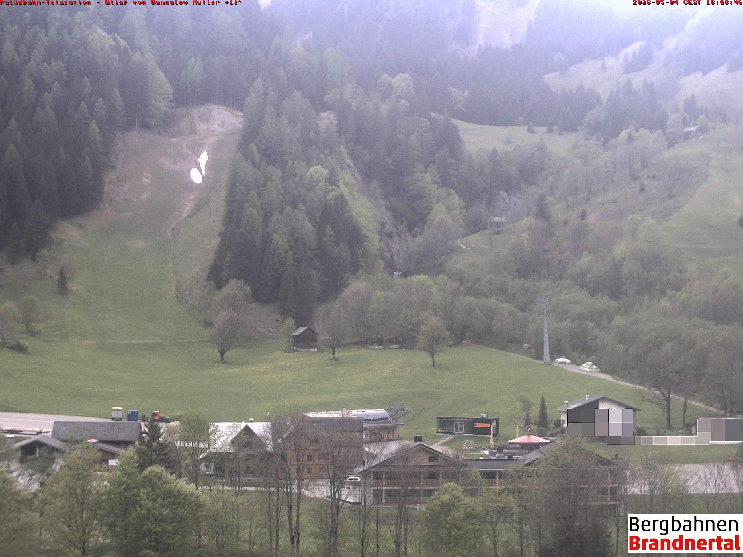 Blick auf Palüdbahn von Bungalow Müller