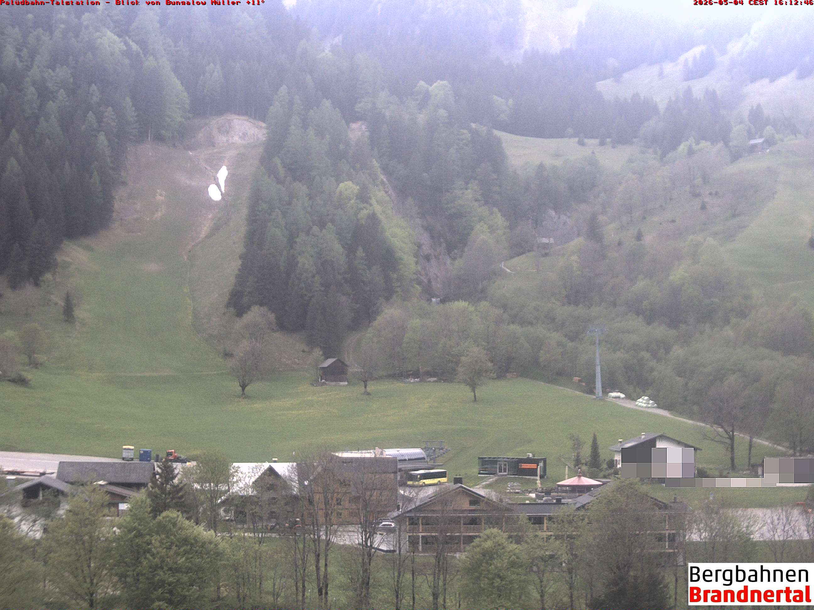 Blick auf Palüdbahn von Bungalow Müller