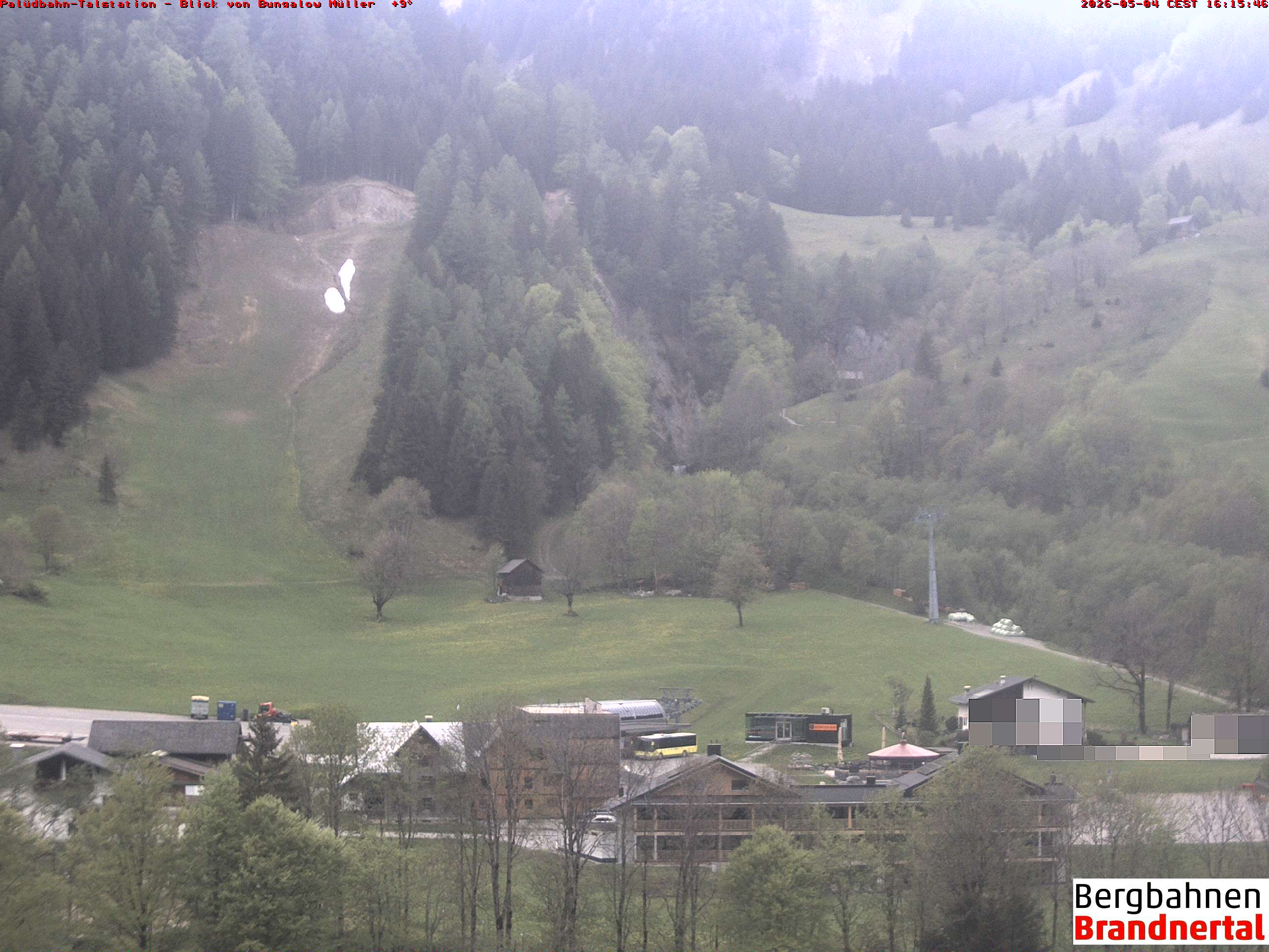 Blick auf Palüdbahn von Bungalow Müller