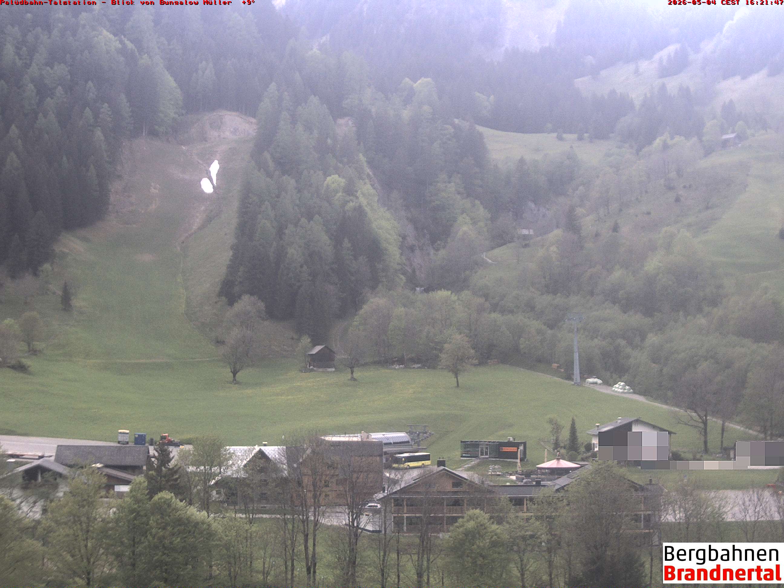Blick auf Palüdbahn von Bungalow Müller