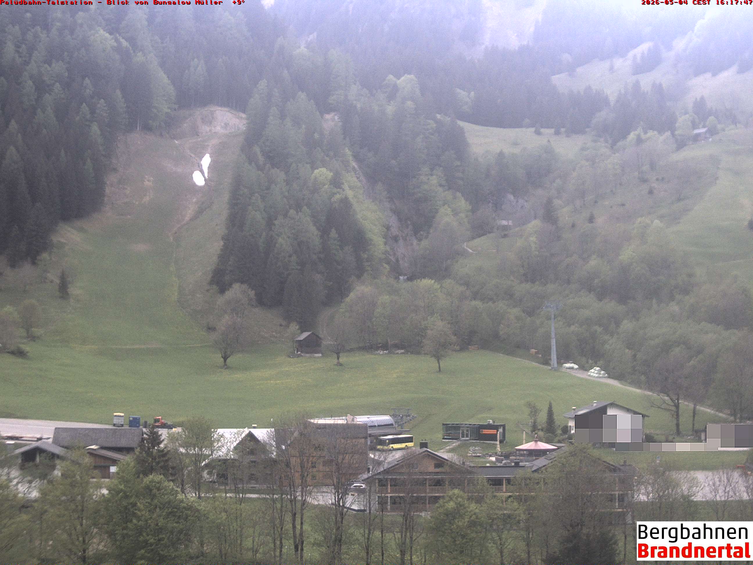 Blick auf Palüdbahn von Bungalow Müller