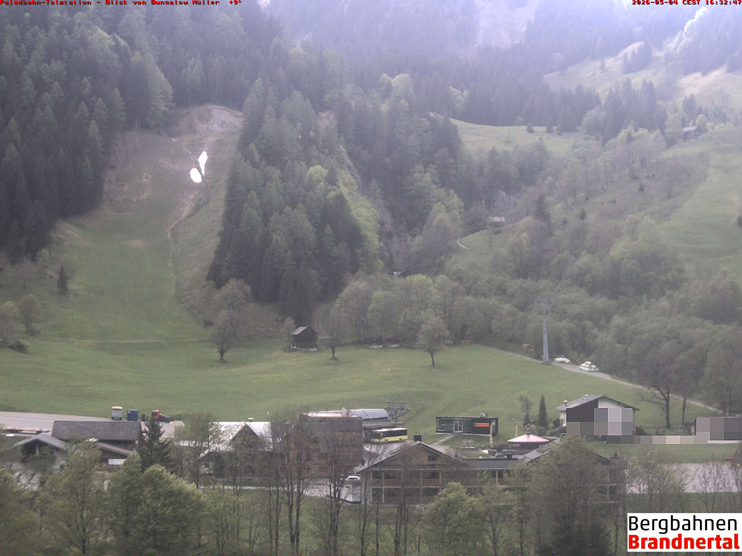 Blick auf Palüdbahn von Bungalow Müller