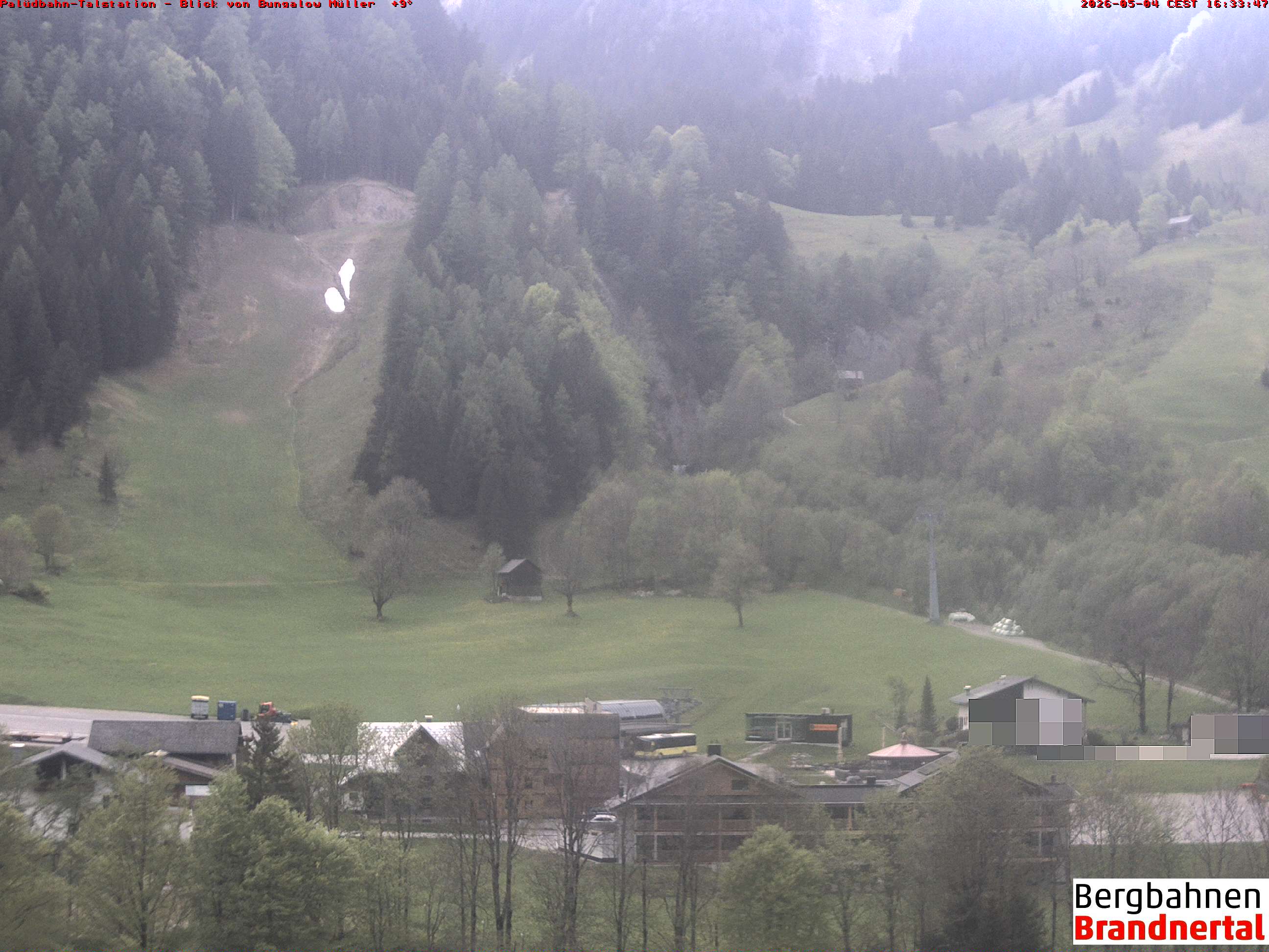 Blick auf Palüdbahn von Bungalow Müller