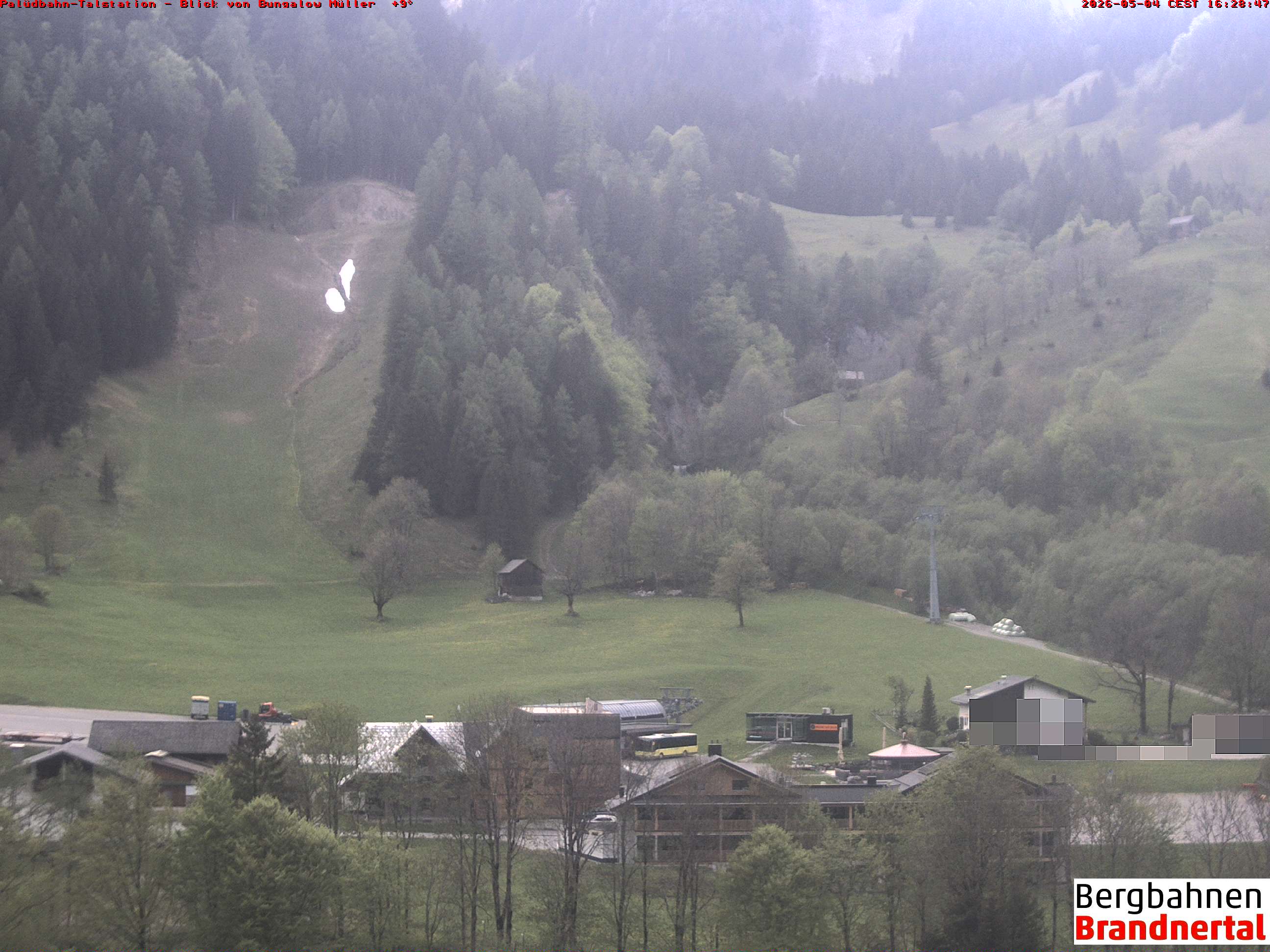 Blick auf Palüdbahn von Bungalow Müller