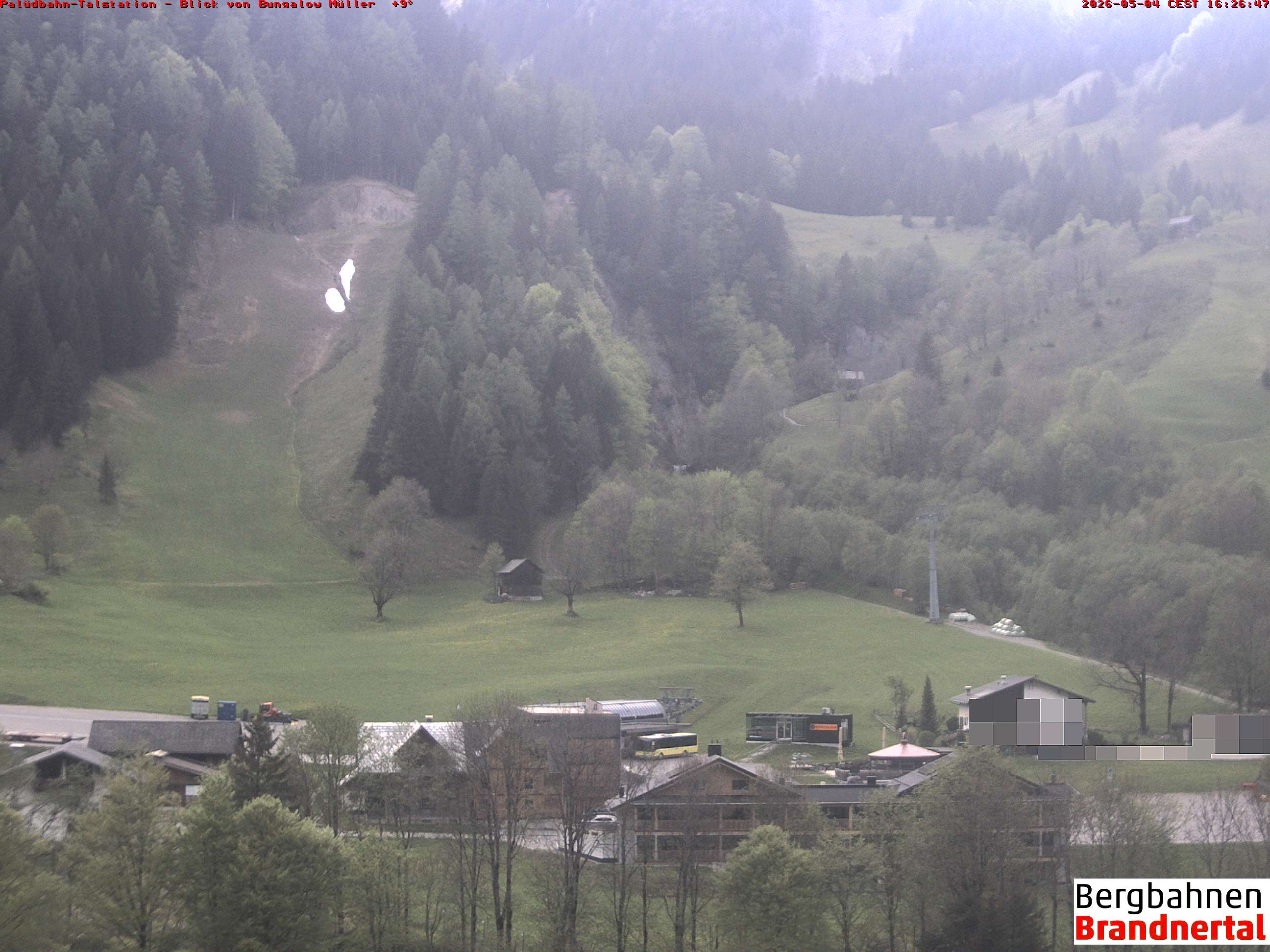 Blick auf Palüdbahn von Bungalow Müller