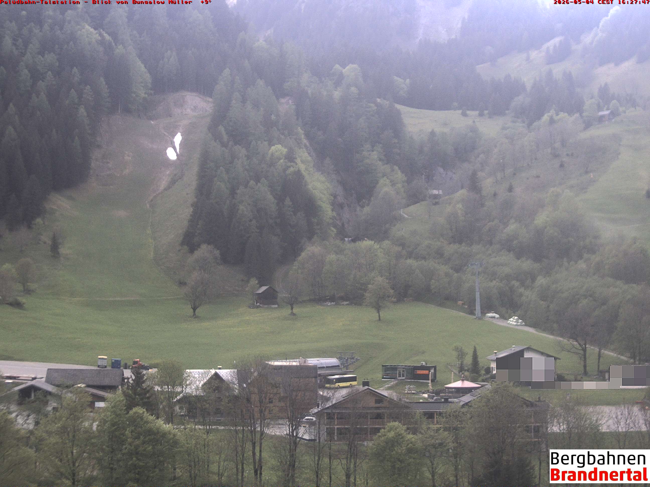 Blick auf Palüdbahn von Bungalow Müller