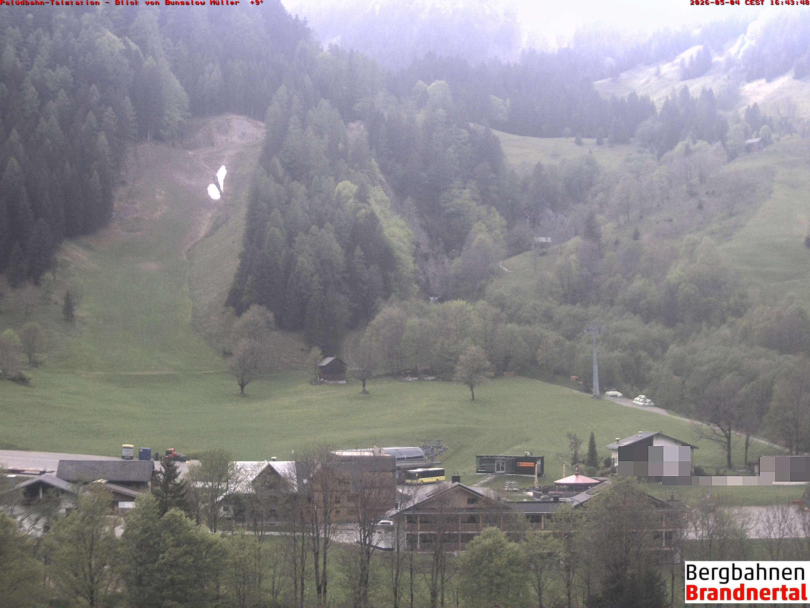 Blick auf Palüdbahn von Bungalow Müller