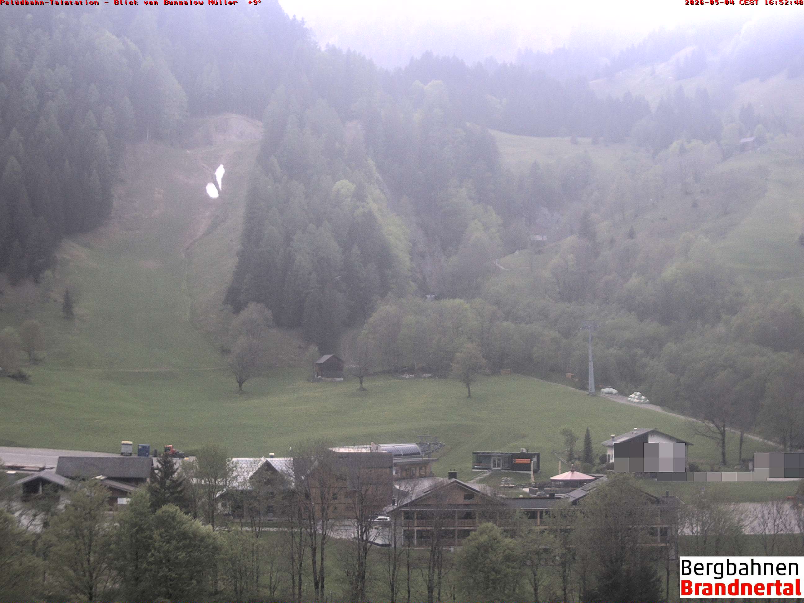 Blick auf Palüdbahn von Bungalow Müller