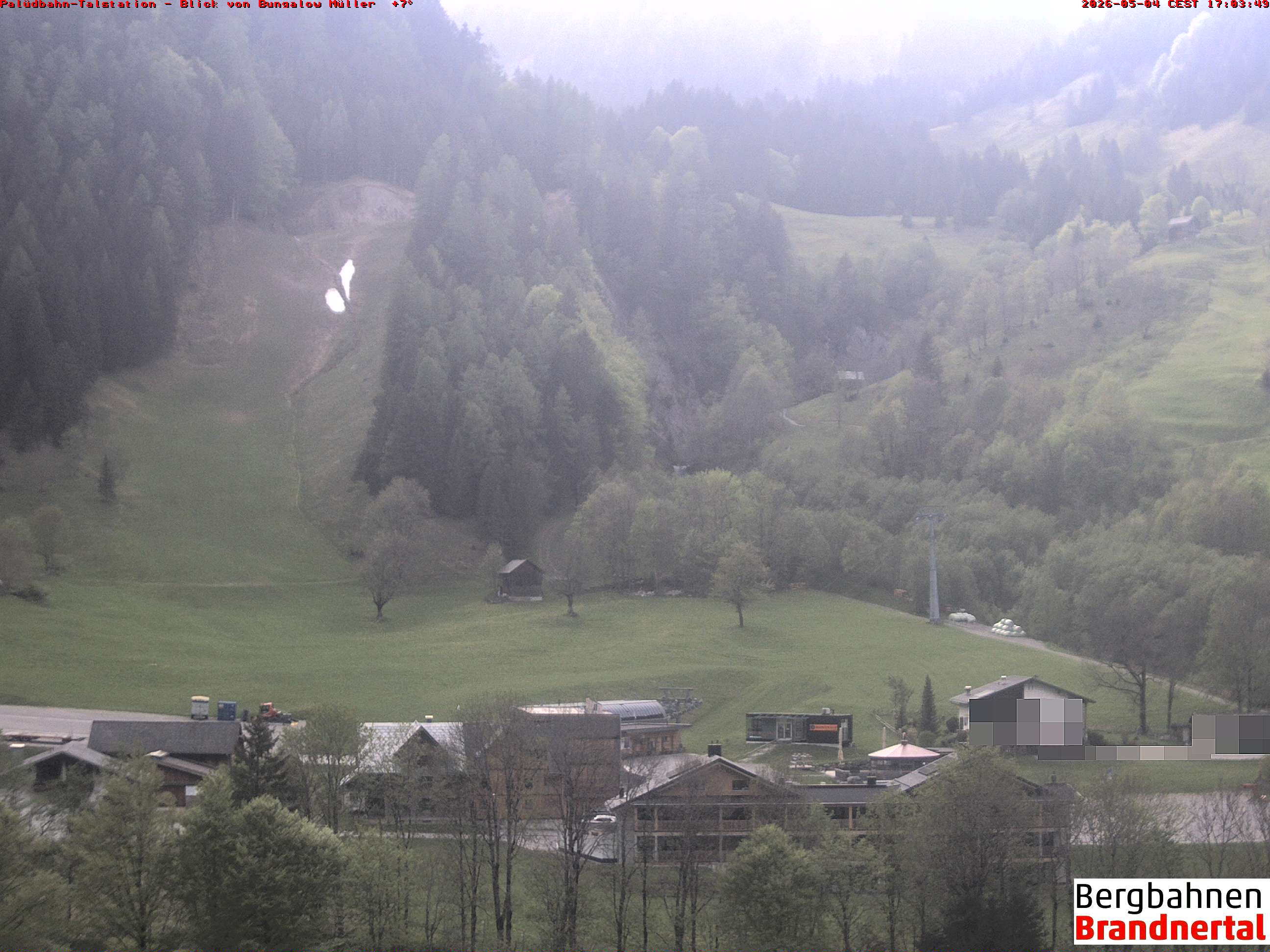 Blick auf Palüdbahn von Bungalow Müller