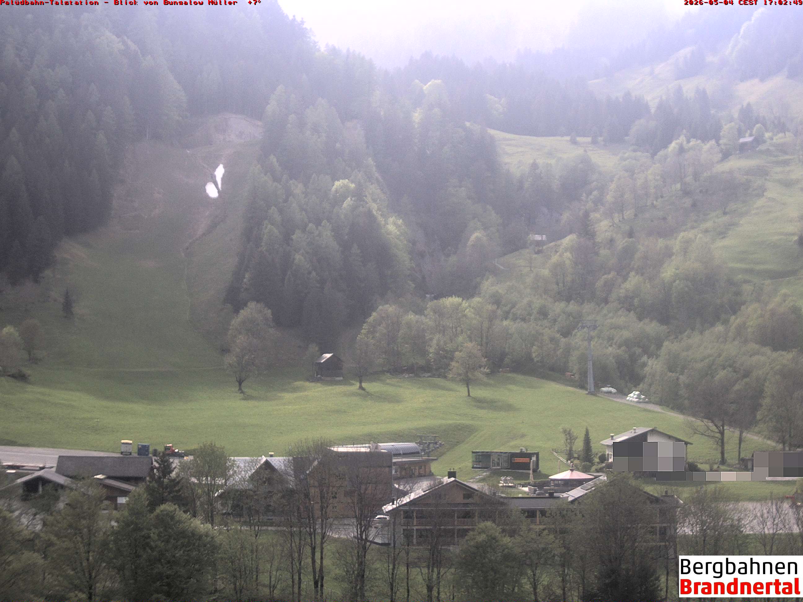 Blick auf Palüdbahn von Bungalow Müller
