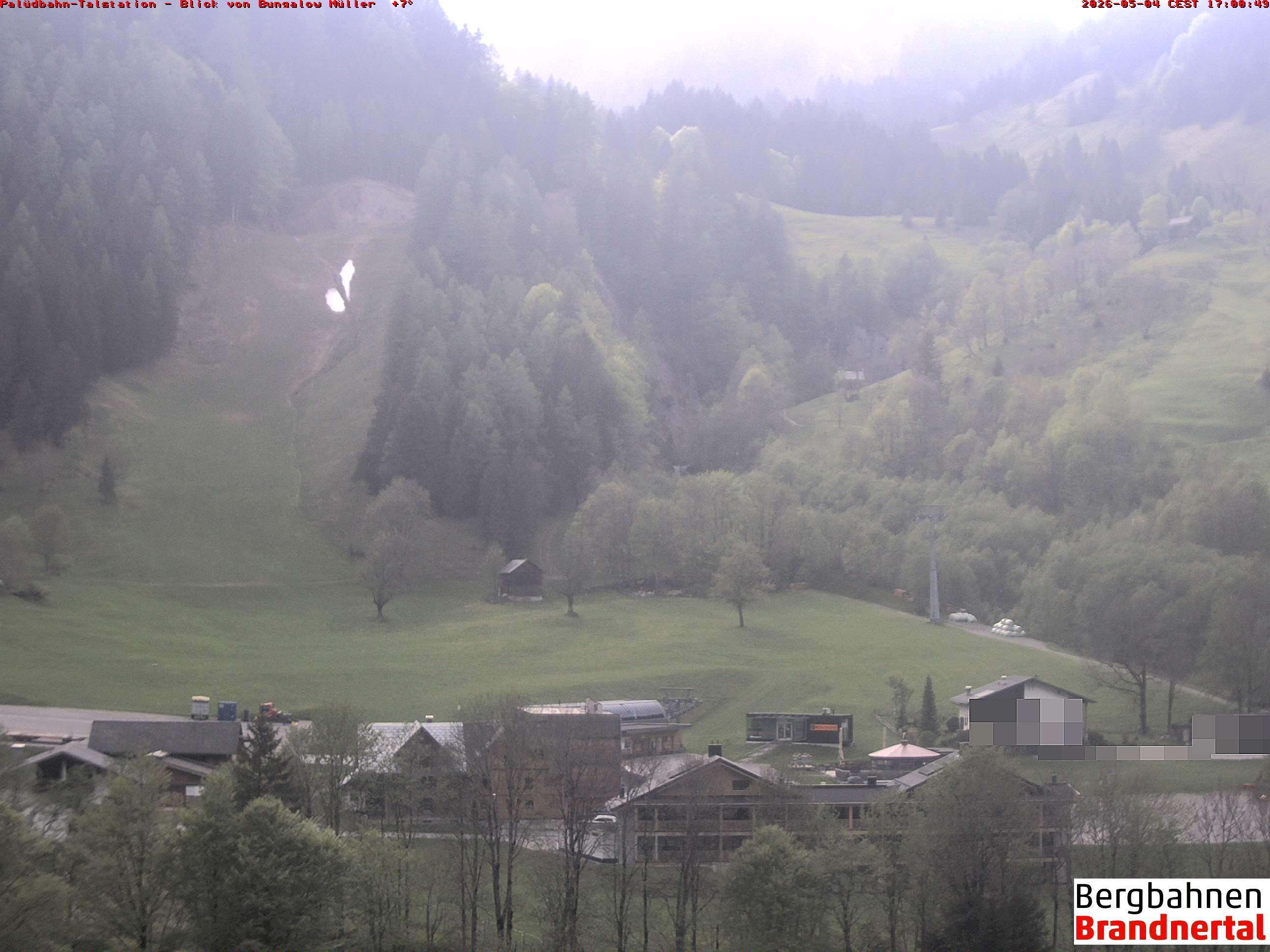 Blick auf Palüdbahn von Bungalow Müller