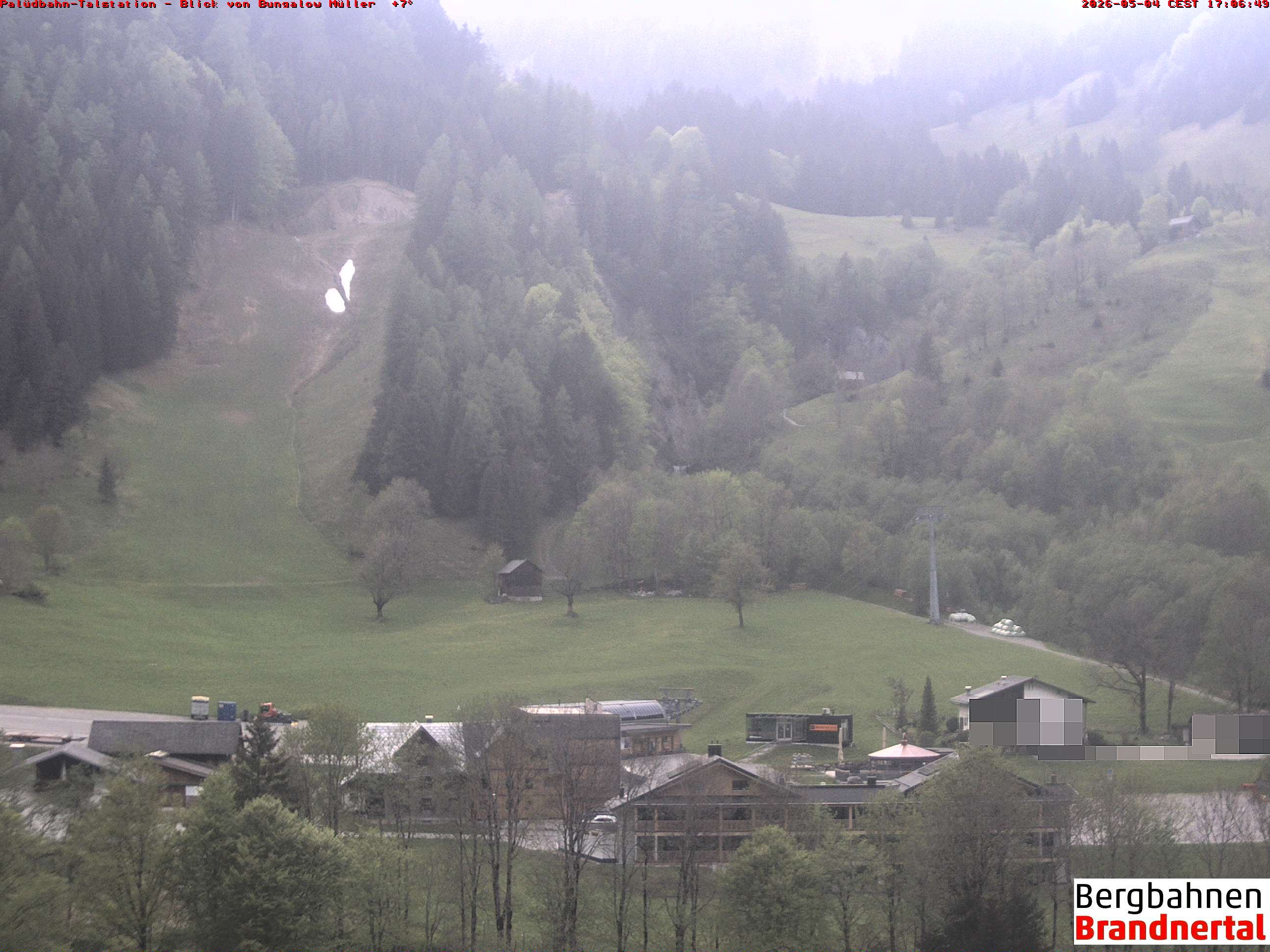 Blick auf Palüdbahn von Bungalow Müller