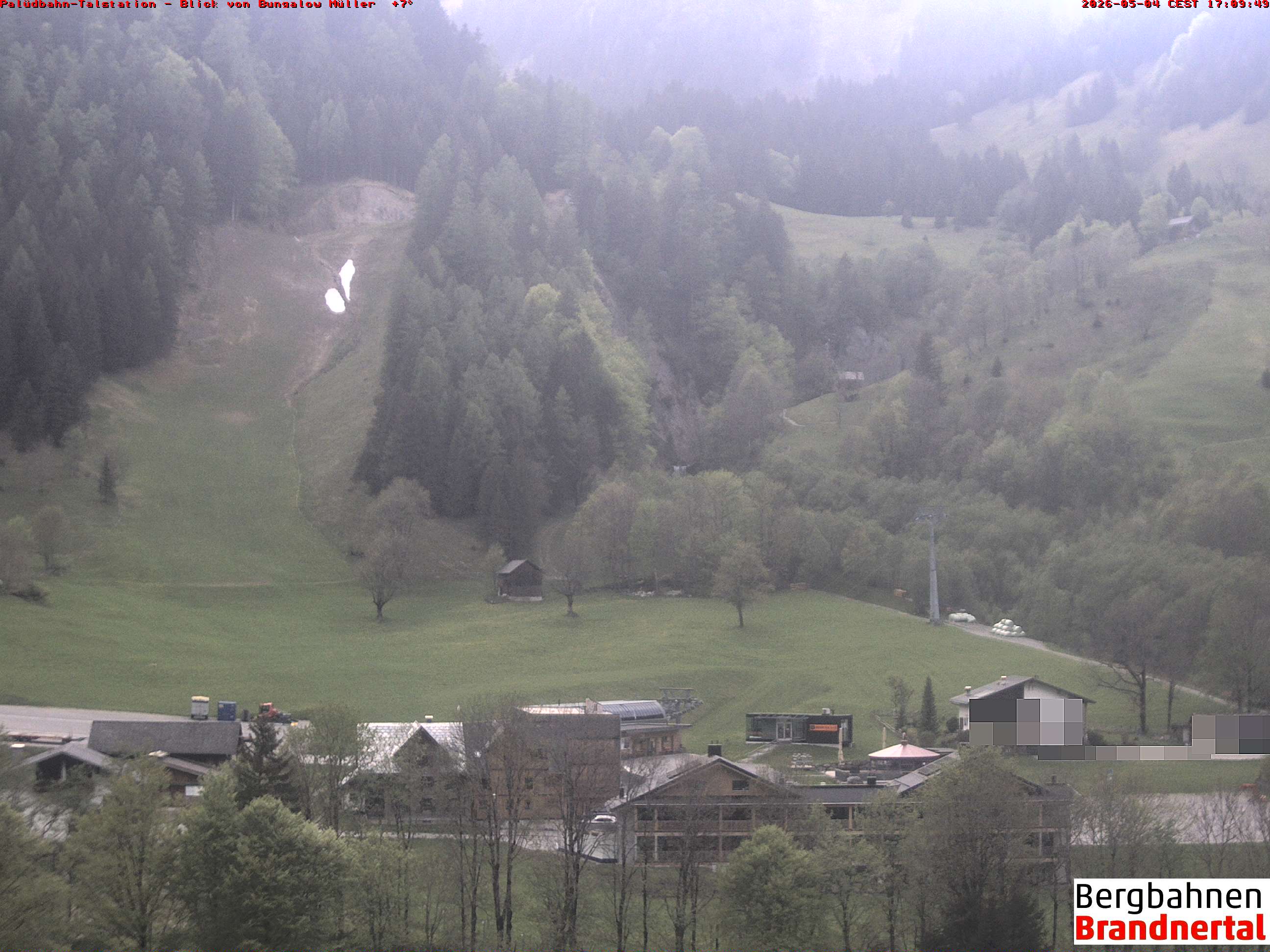 Blick auf Palüdbahn von Bungalow Müller