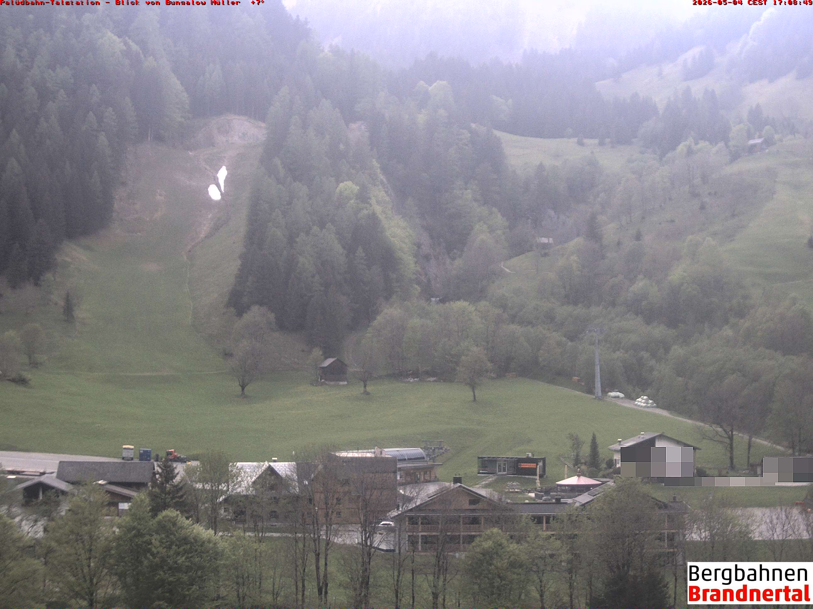 Blick auf Palüdbahn von Bungalow Müller