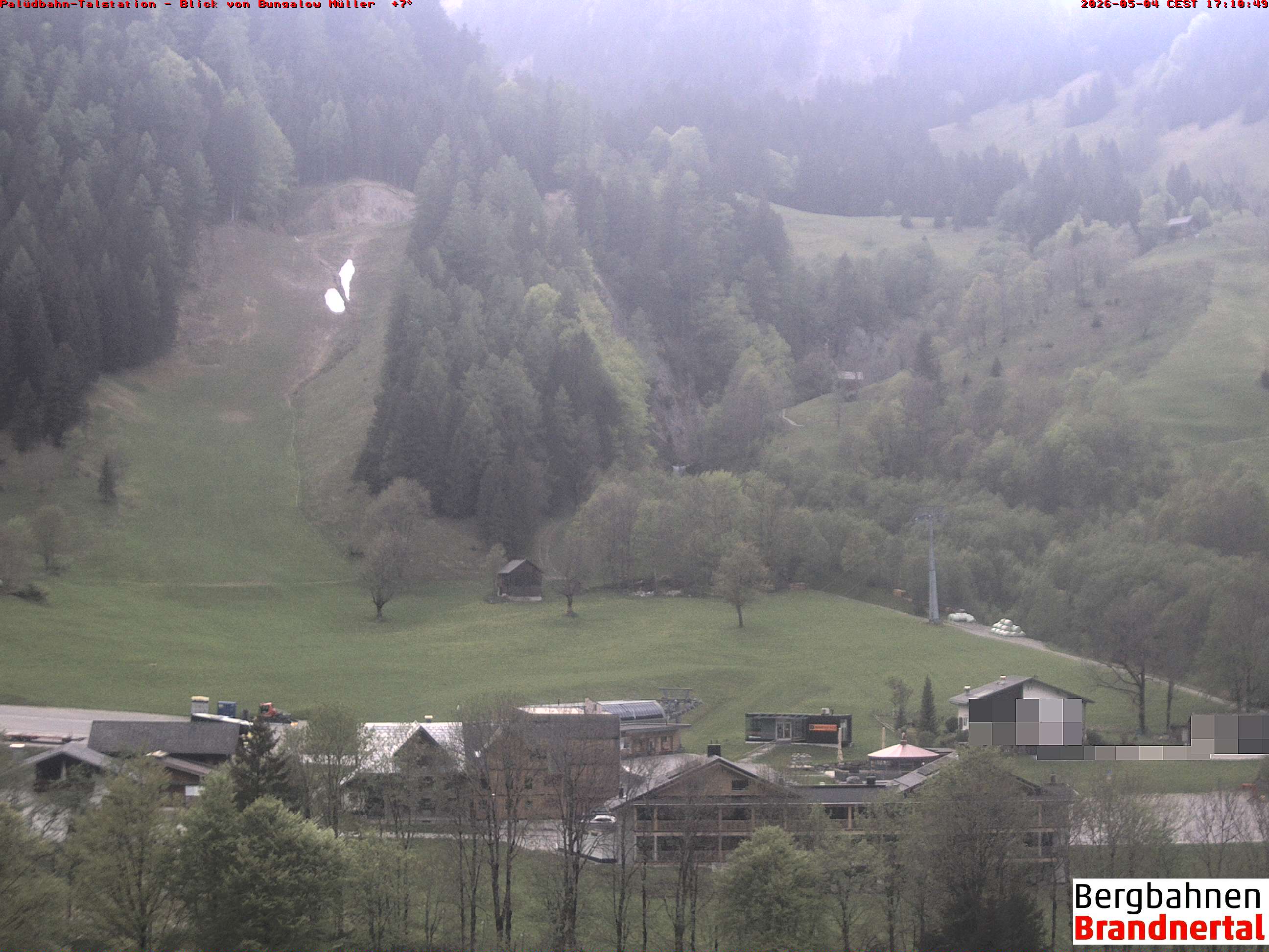 Blick auf Palüdbahn von Bungalow Müller