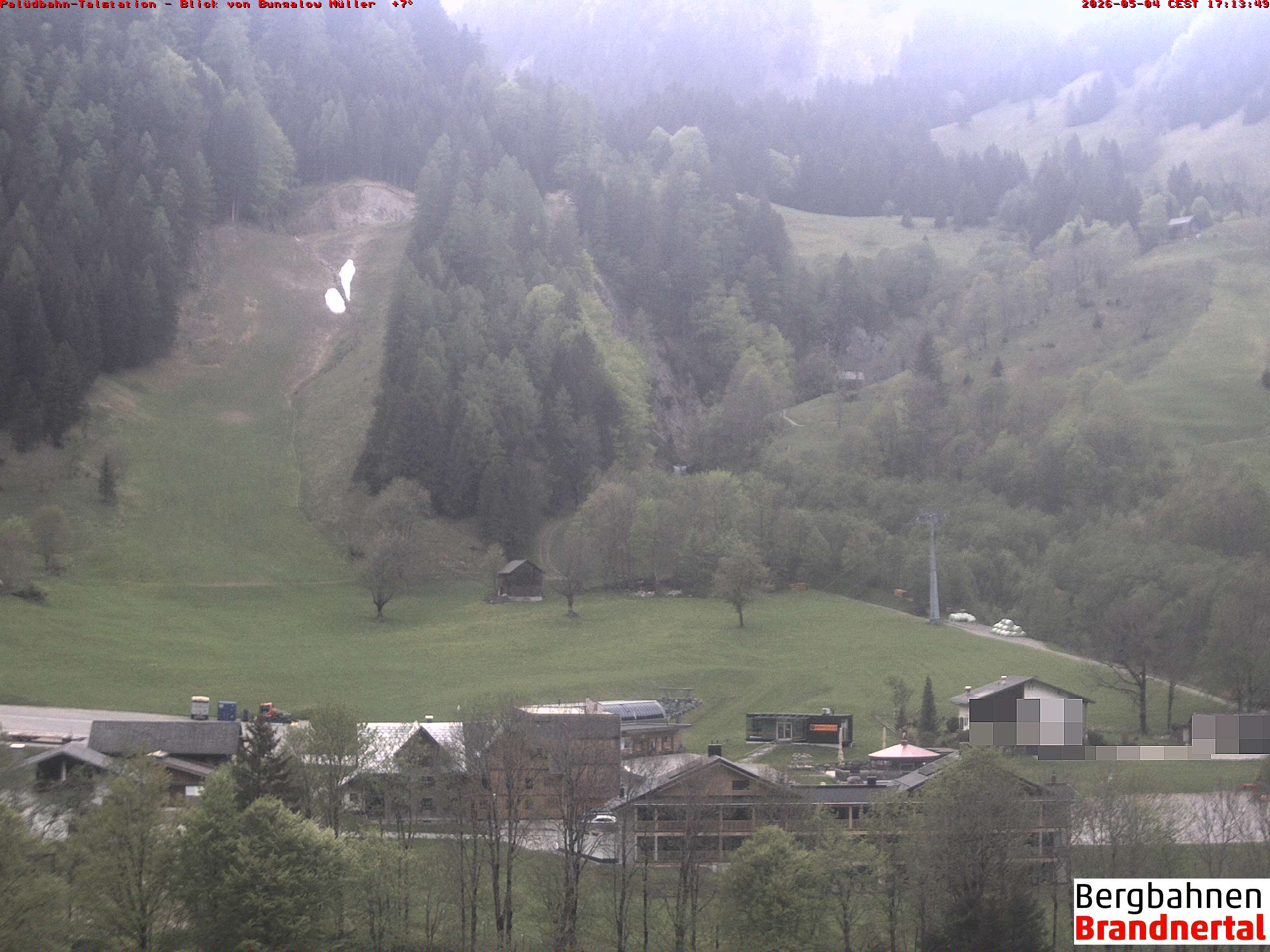 Blick auf Palüdbahn von Bungalow Müller