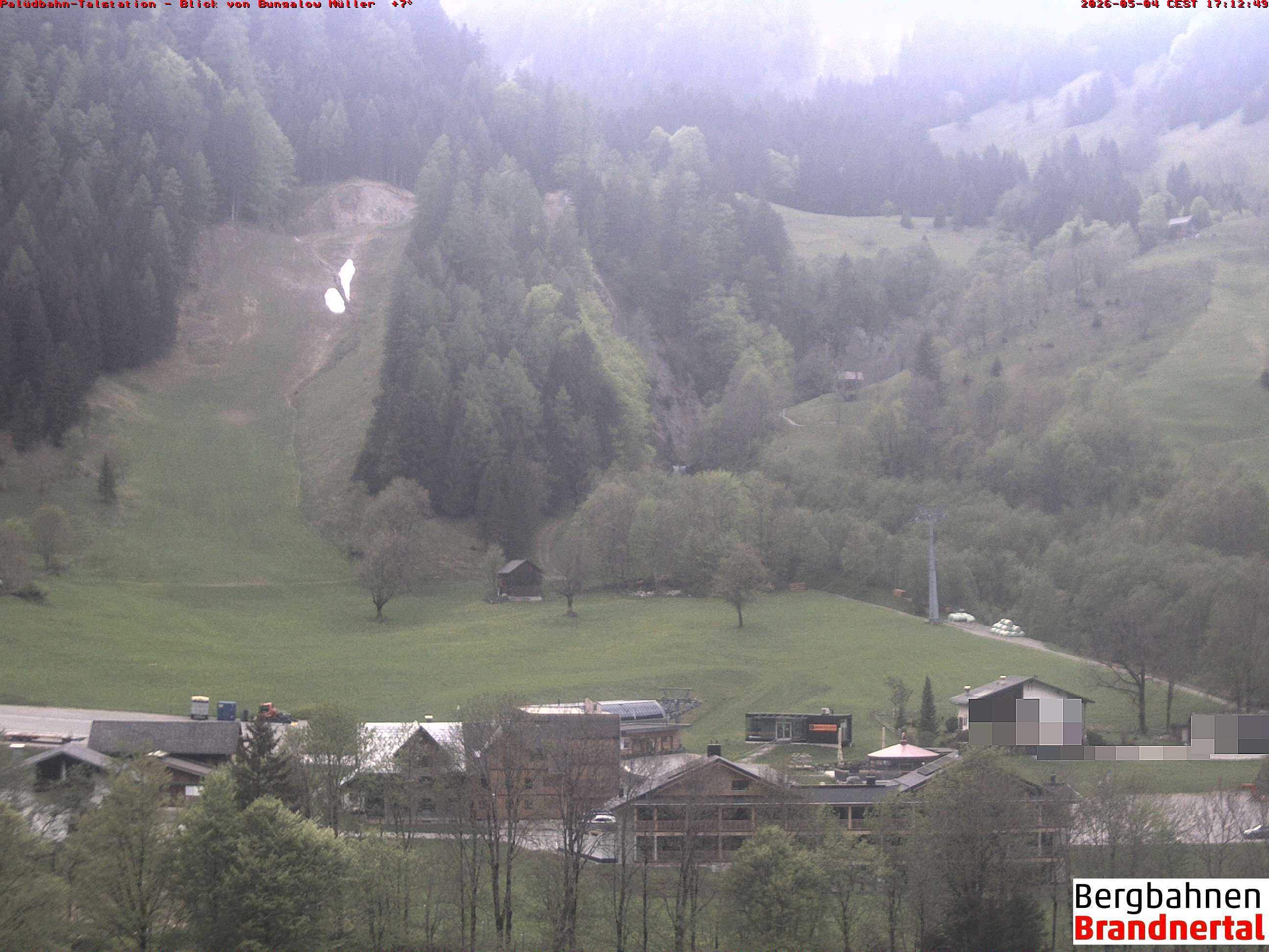 Blick auf Palüdbahn von Bungalow Müller