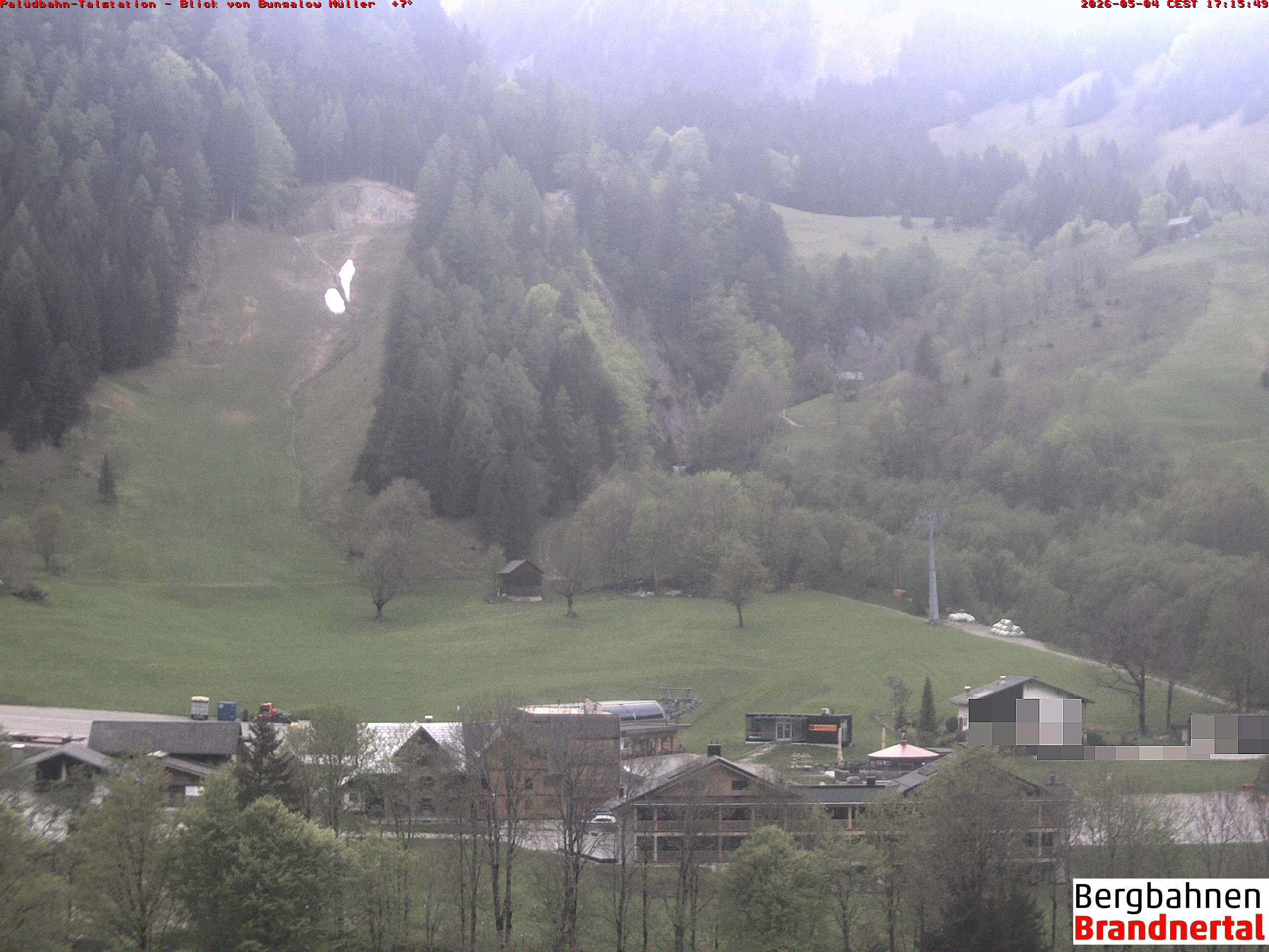 Blick auf Palüdbahn von Bungalow Müller