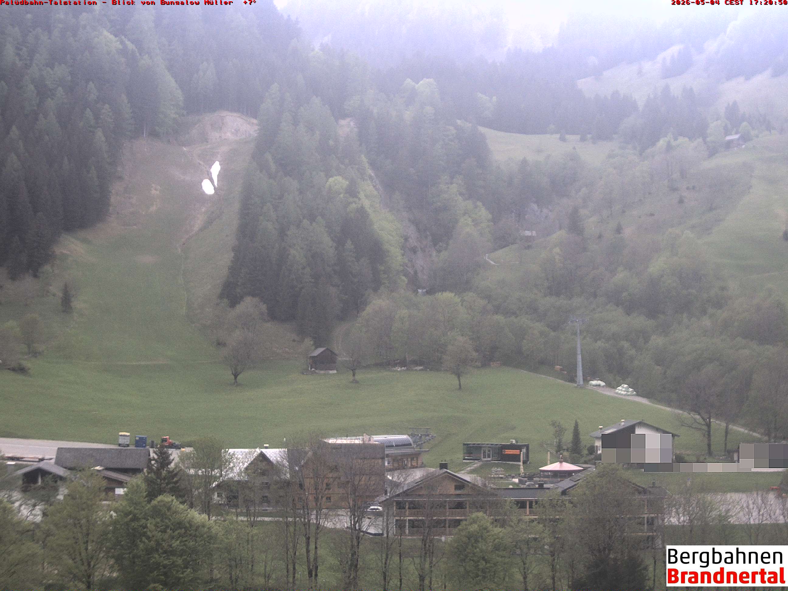 Blick auf Palüdbahn von Bungalow Müller