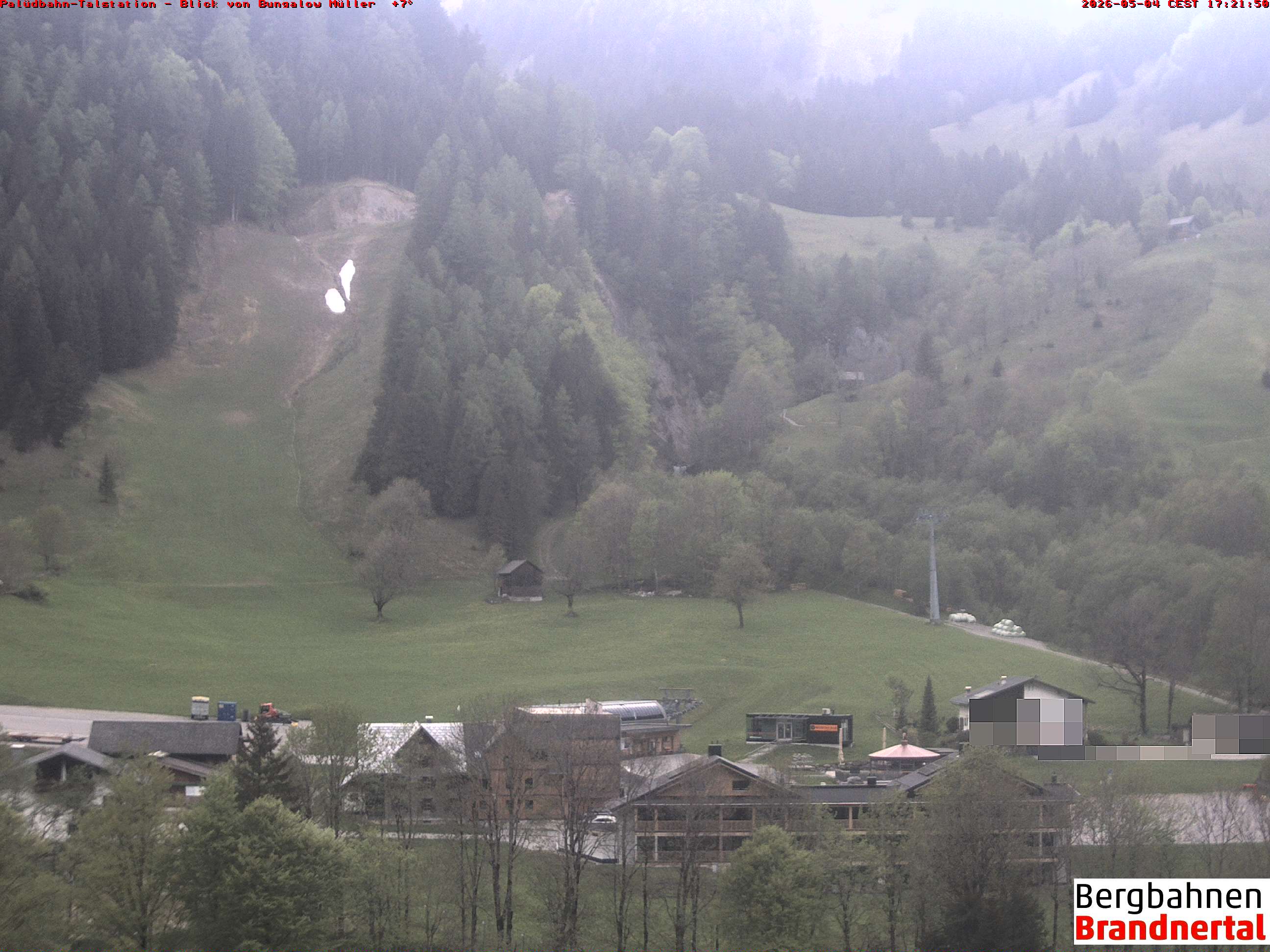 Blick auf Palüdbahn von Bungalow Müller