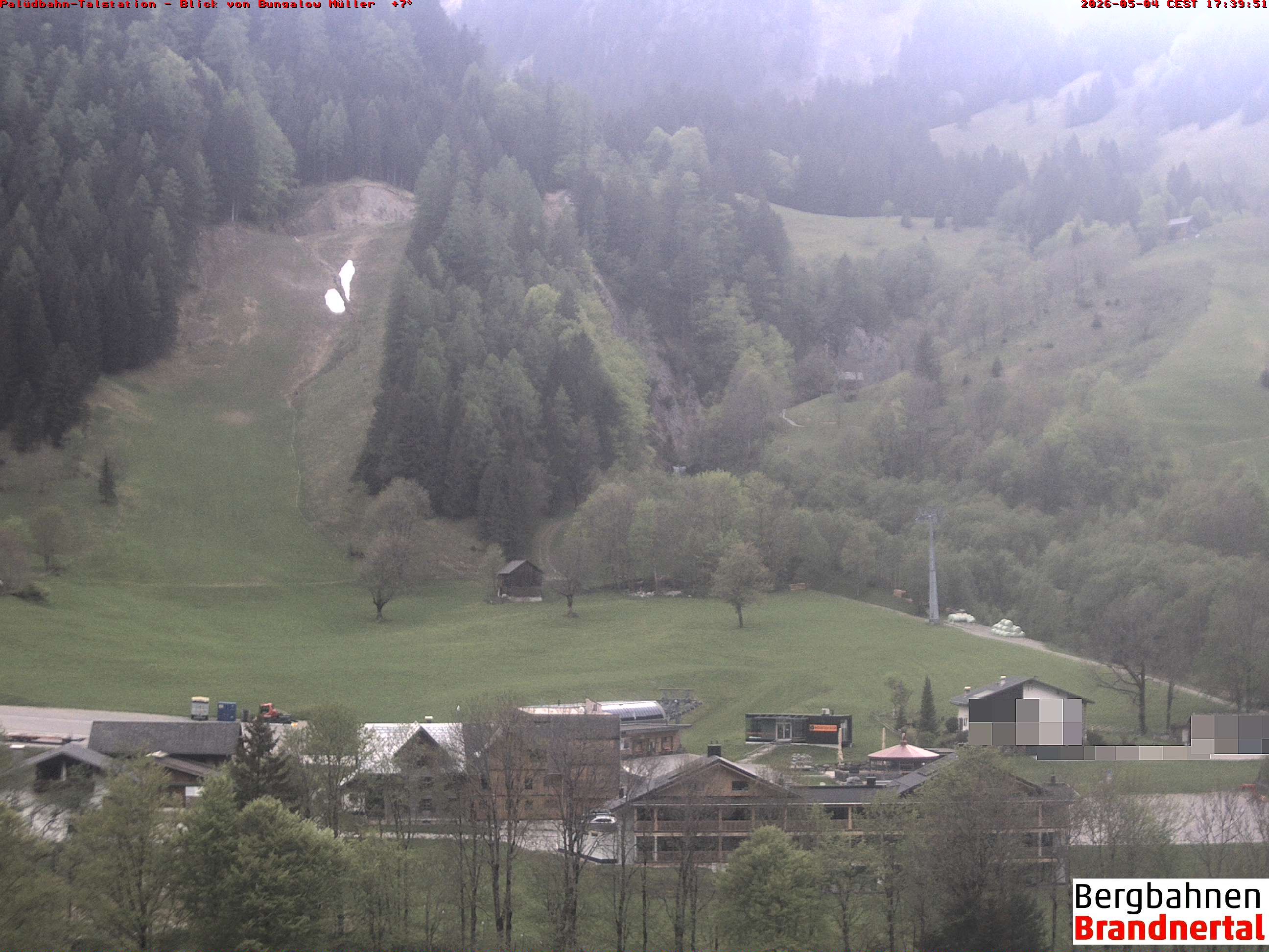 Blick auf Palüdbahn von Bungalow Müller