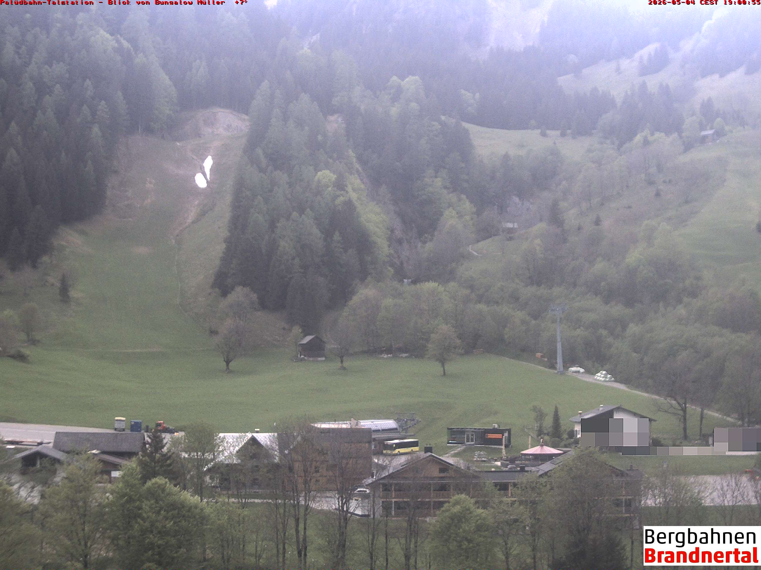 Blick auf Palüdbahn von Bungalow Müller