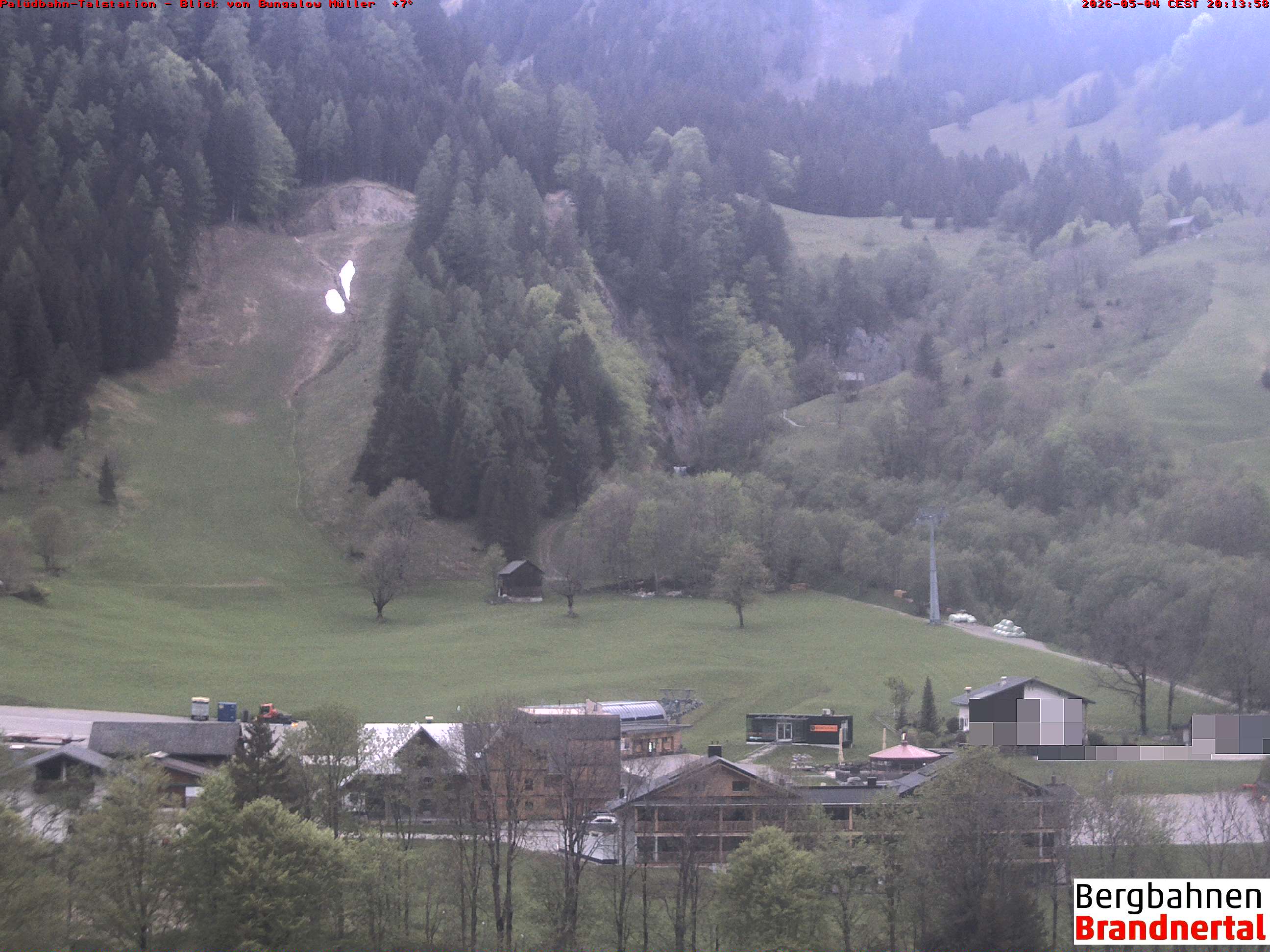 Blick auf Palüdbahn von Bungalow Müller