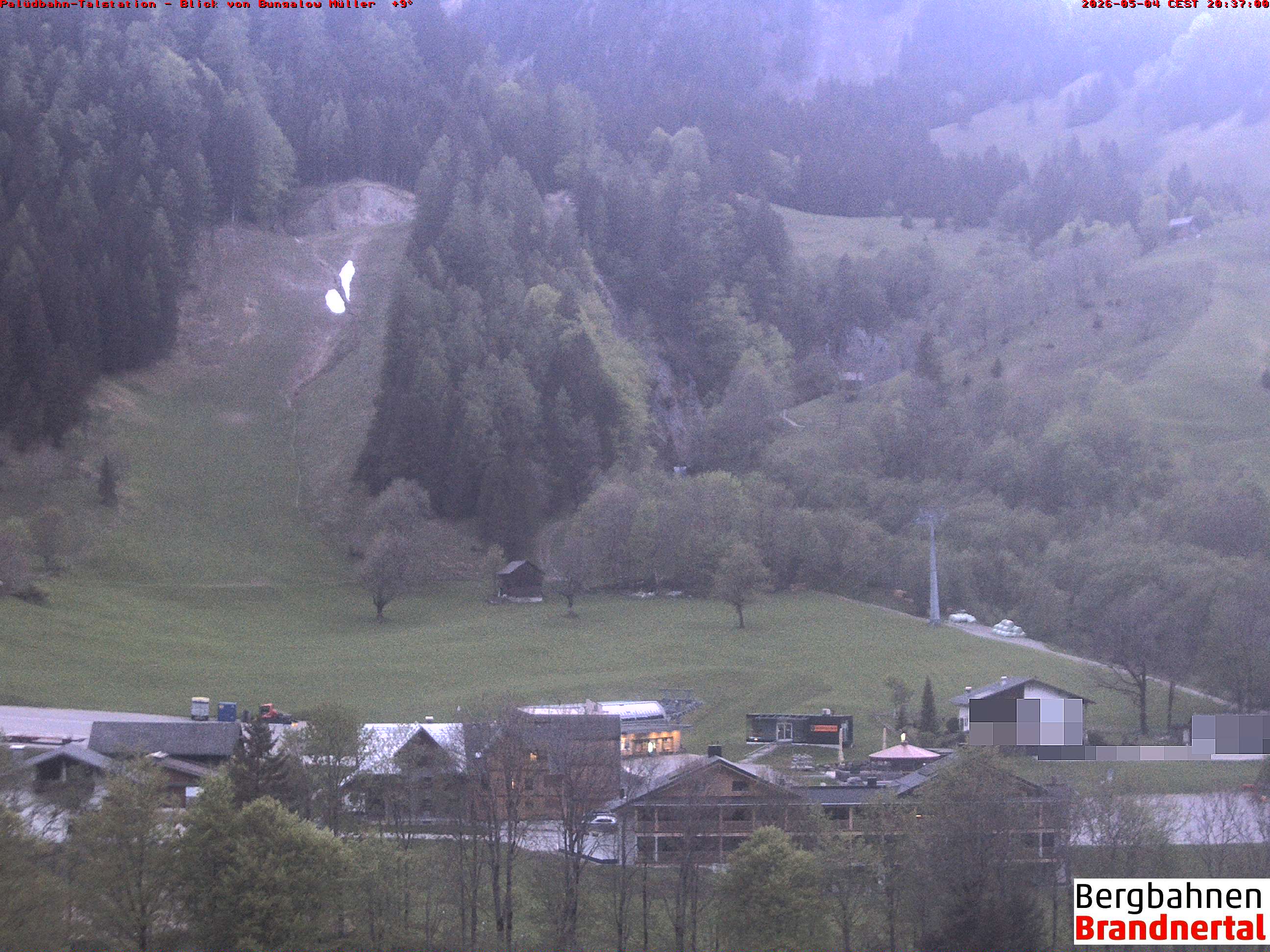 Blick auf Palüdbahn von Bungalow Müller