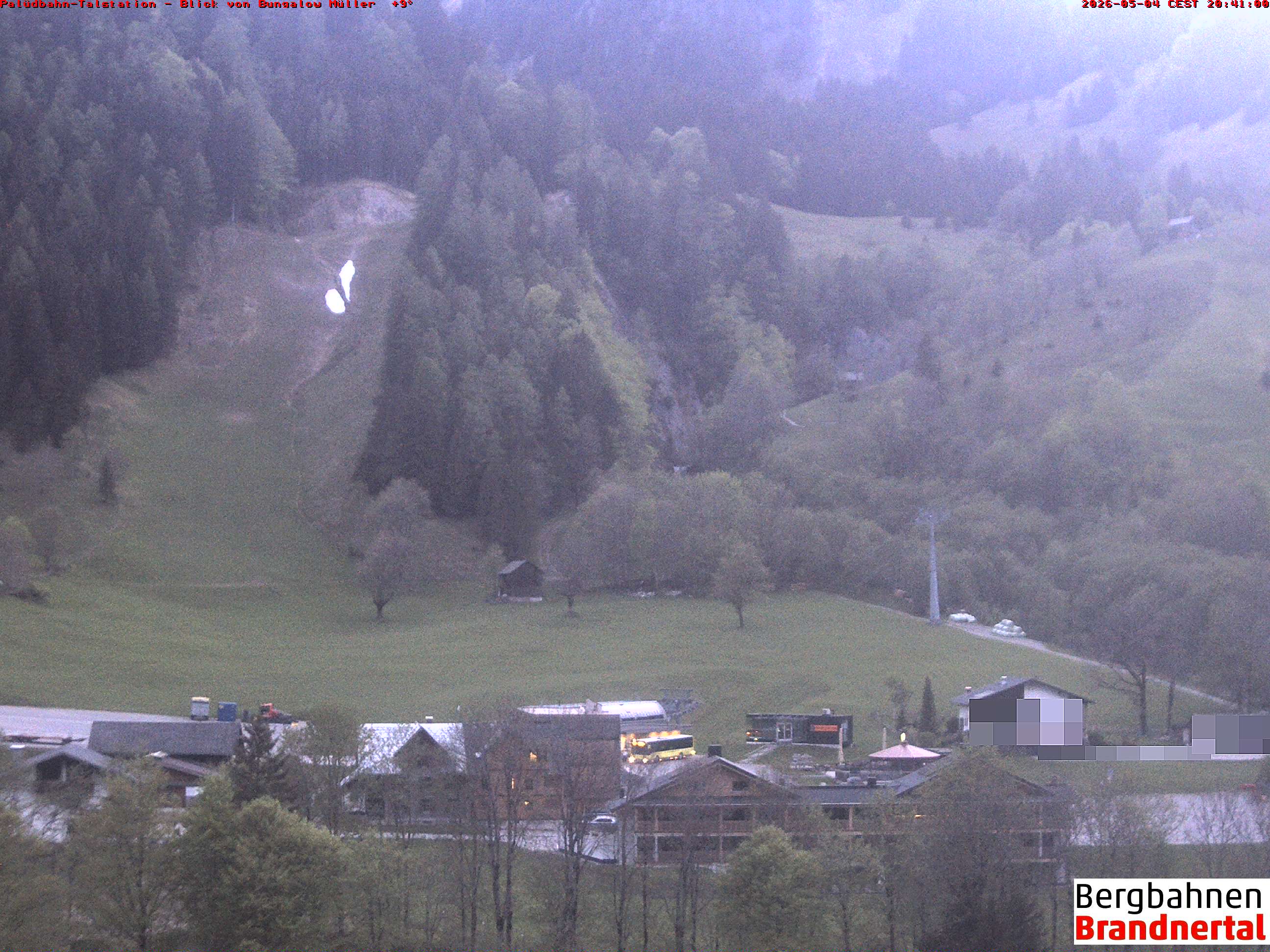 Blick auf Palüdbahn von Bungalow Müller