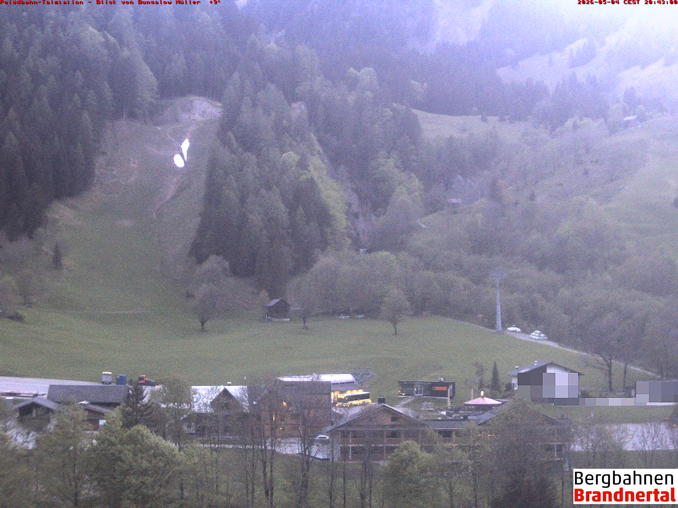 Blick auf Palüdbahn von Bungalow Müller