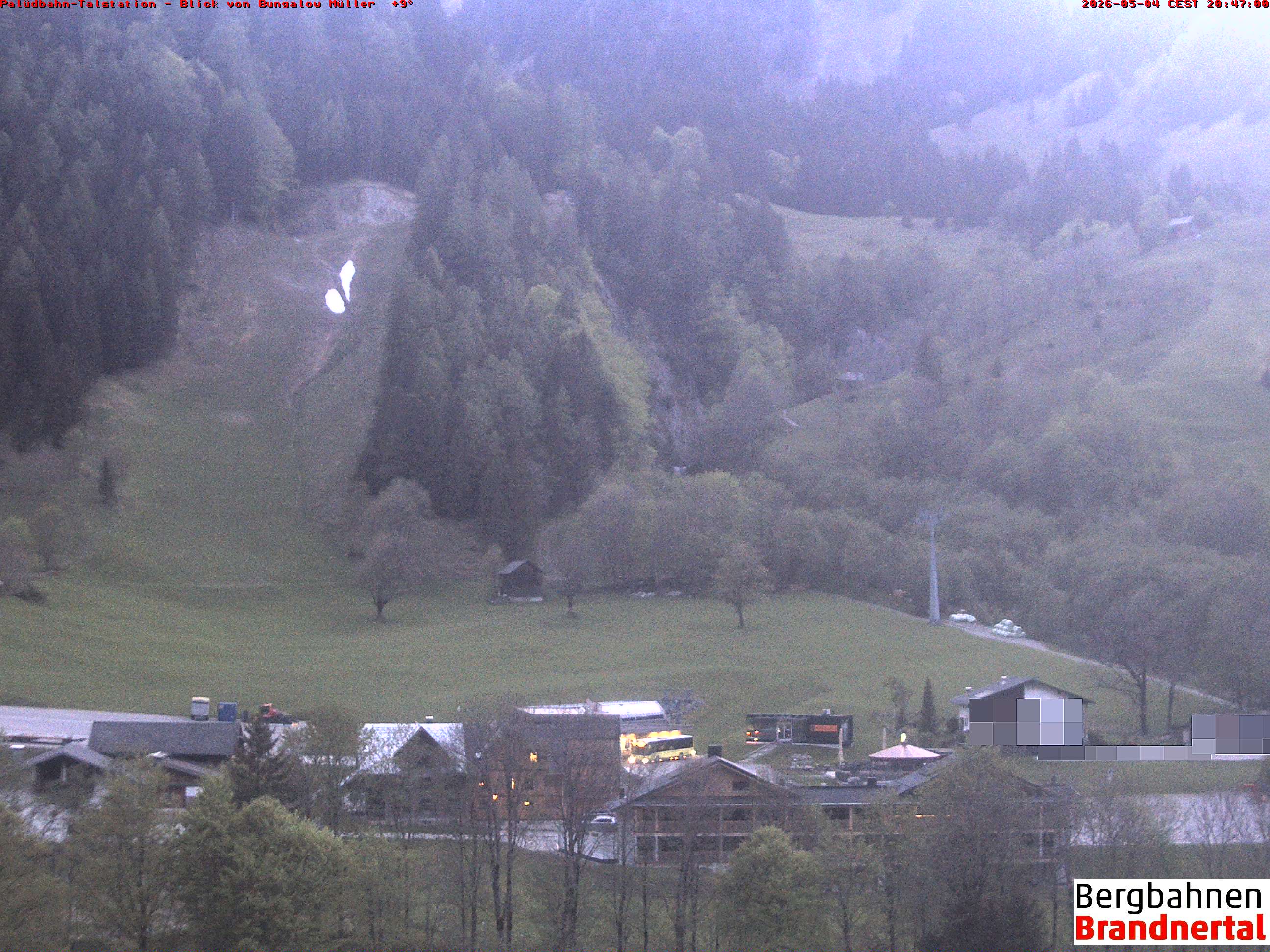 Blick auf Palüdbahn von Bungalow Müller