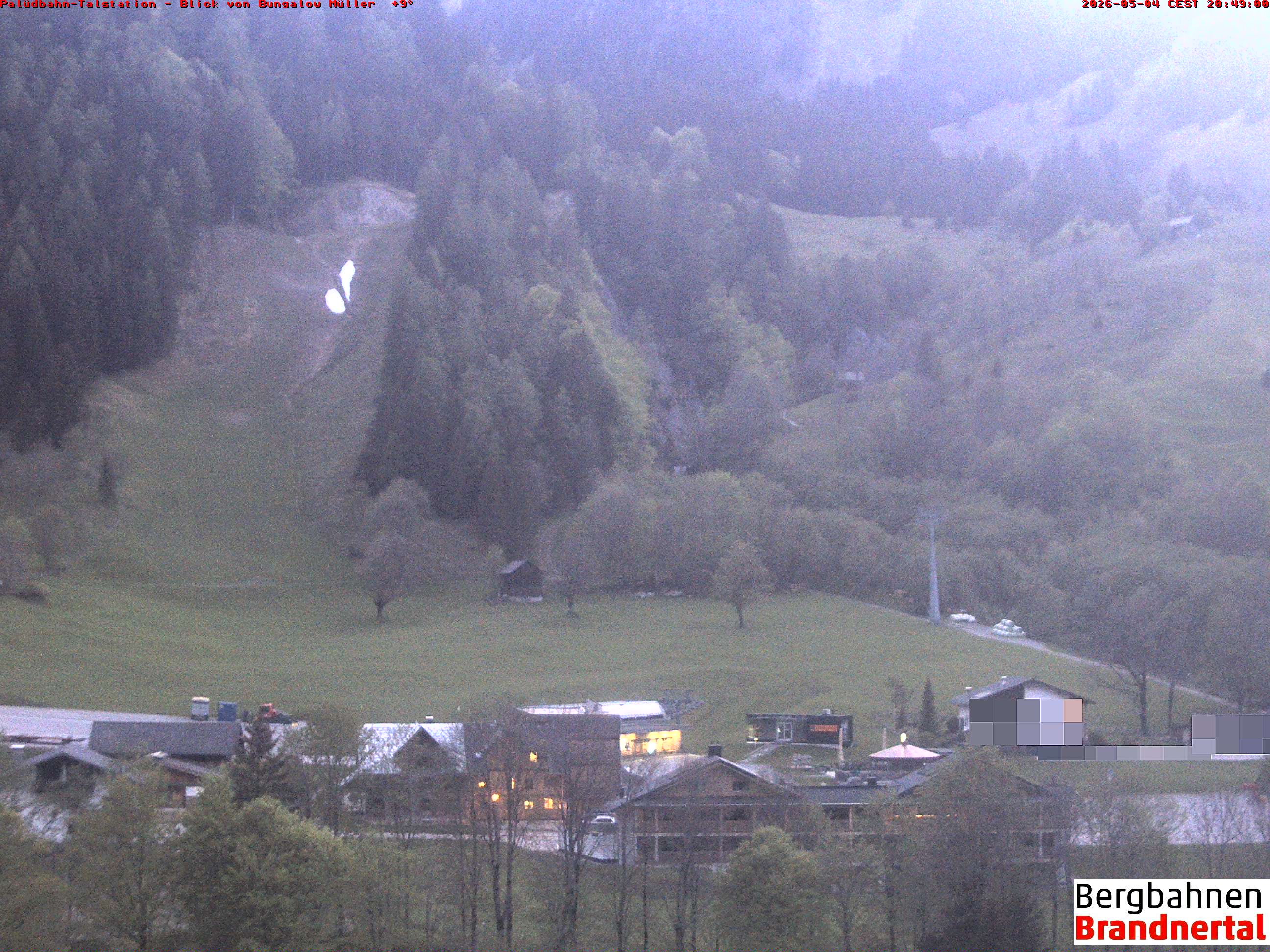 Blick auf Palüdbahn von Bungalow Müller