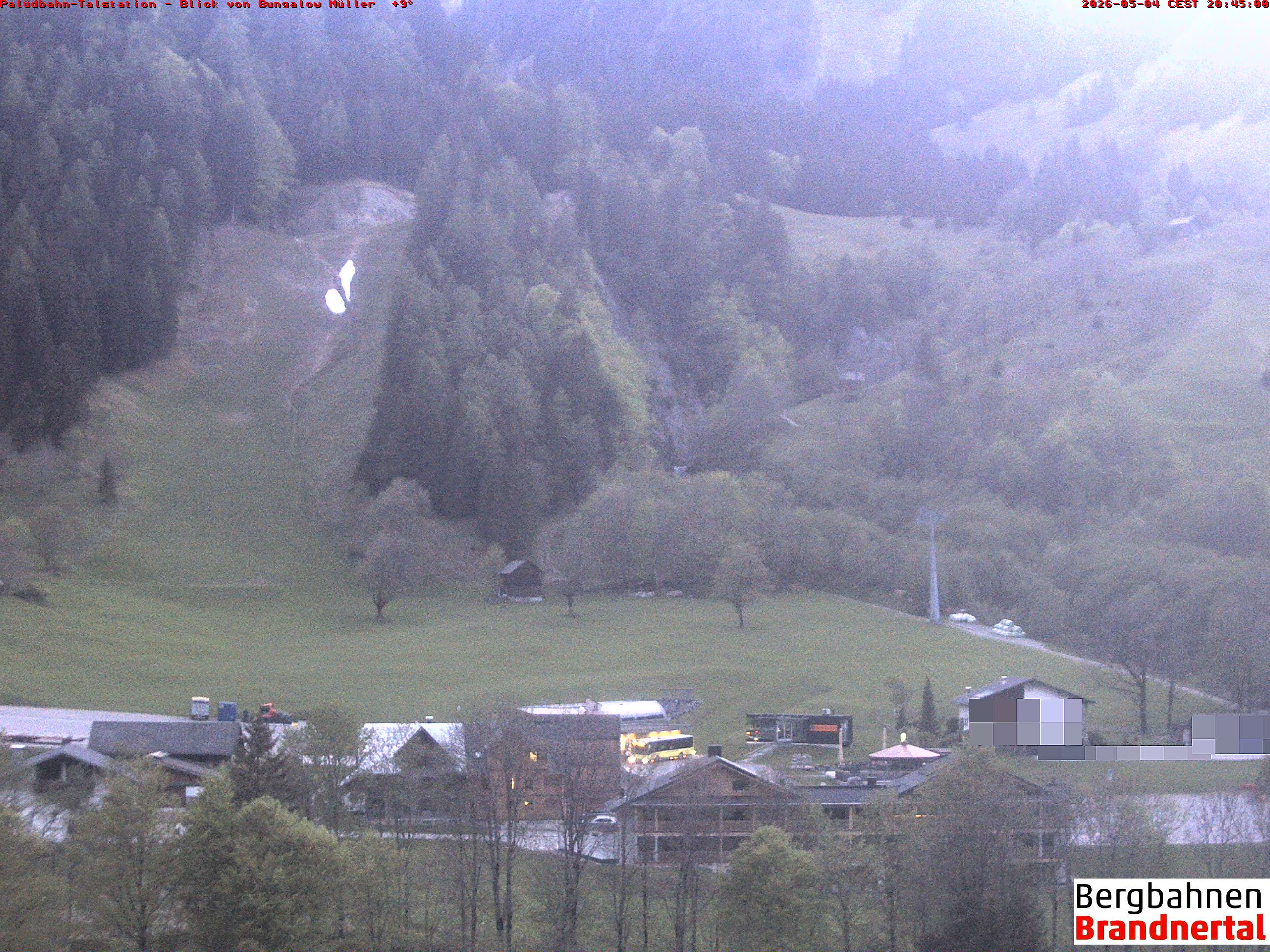 Blick auf Palüdbahn von Bungalow Müller