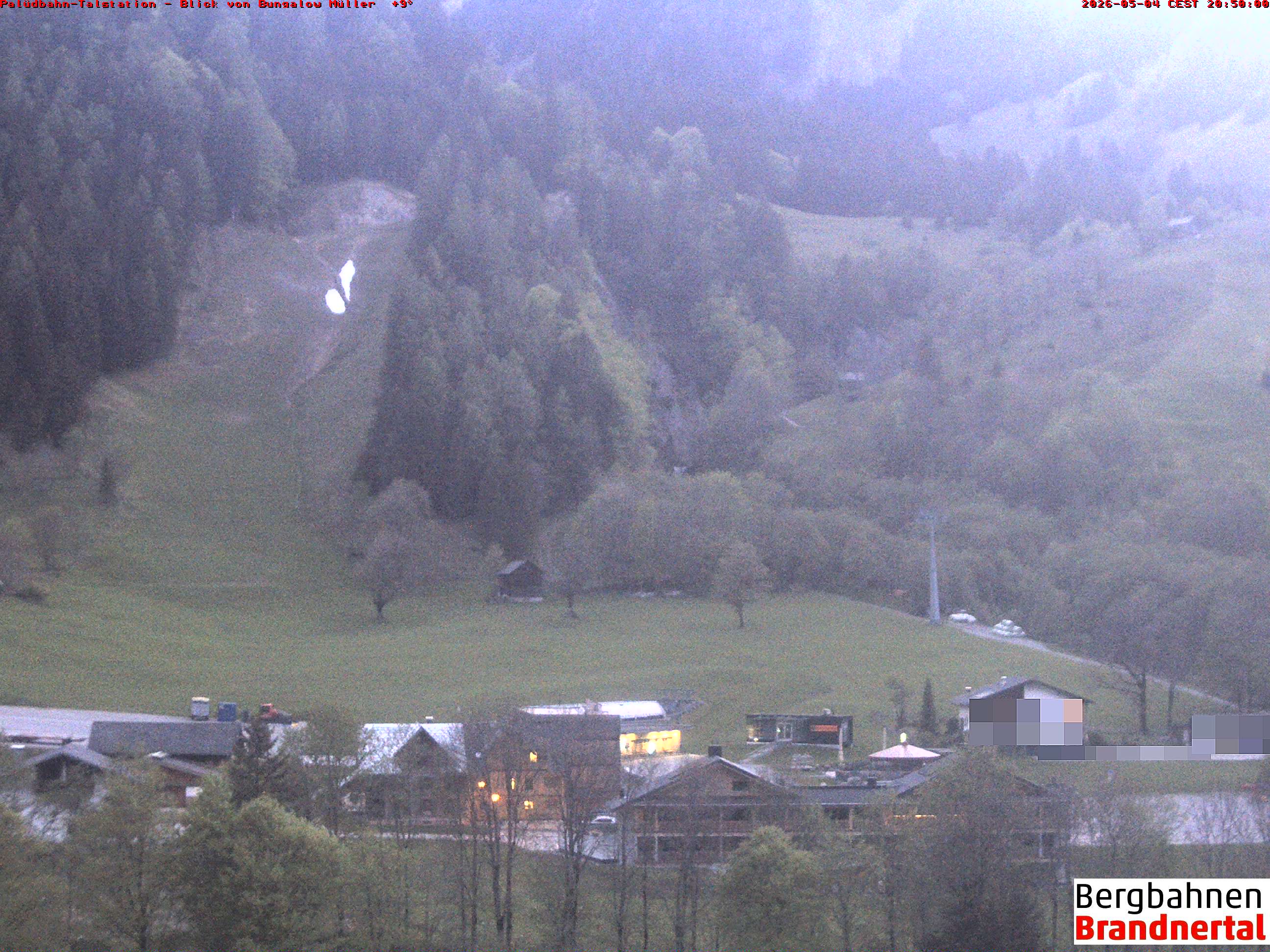 Blick auf Palüdbahn von Bungalow Müller