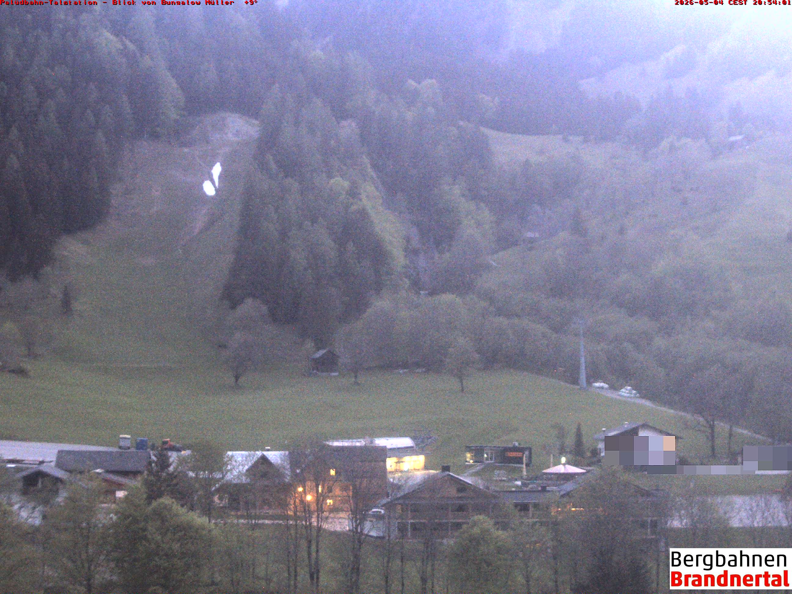 Blick auf Palüdbahn von Bungalow Müller