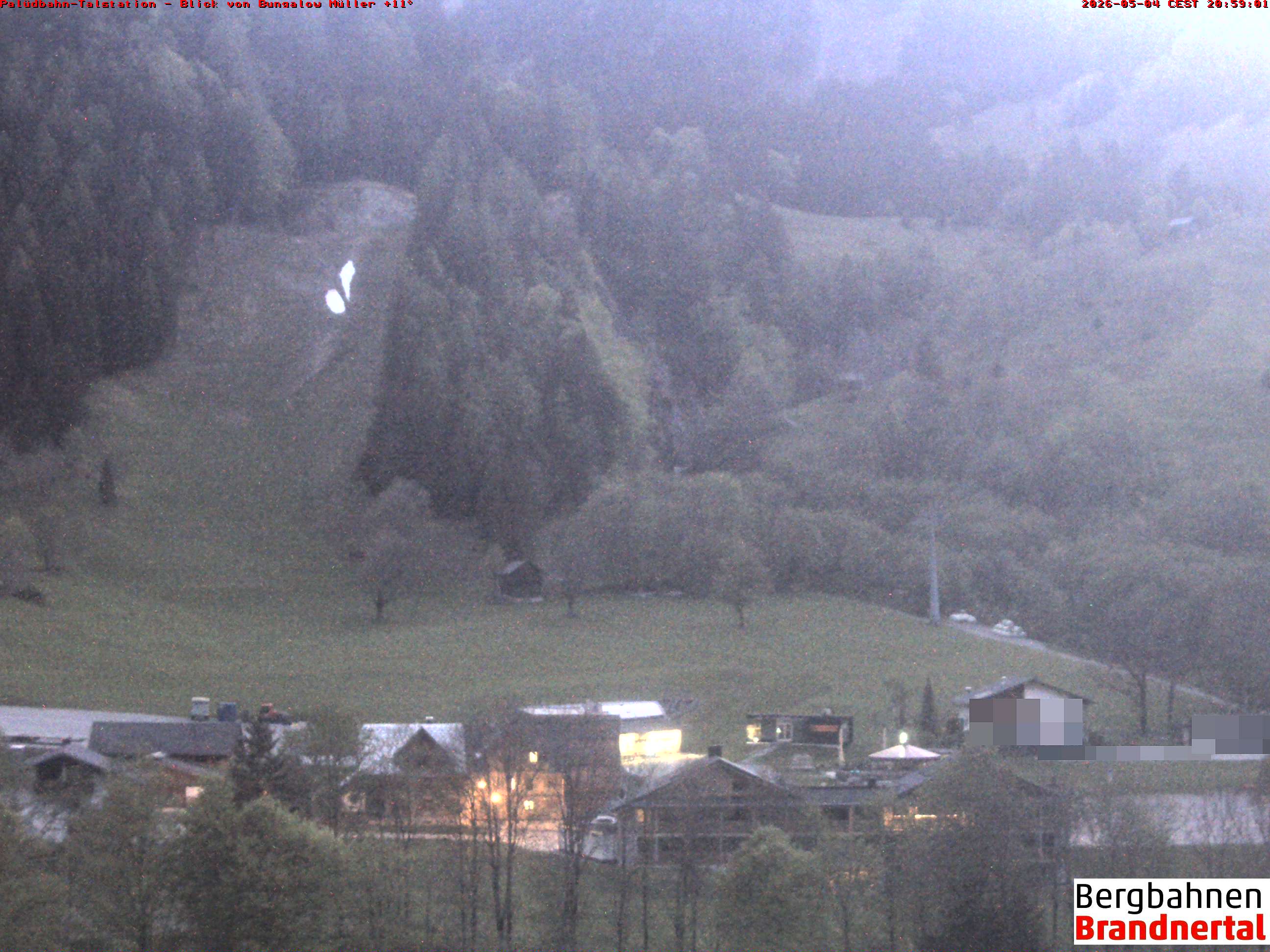 Blick auf Palüdbahn von Bungalow Müller
