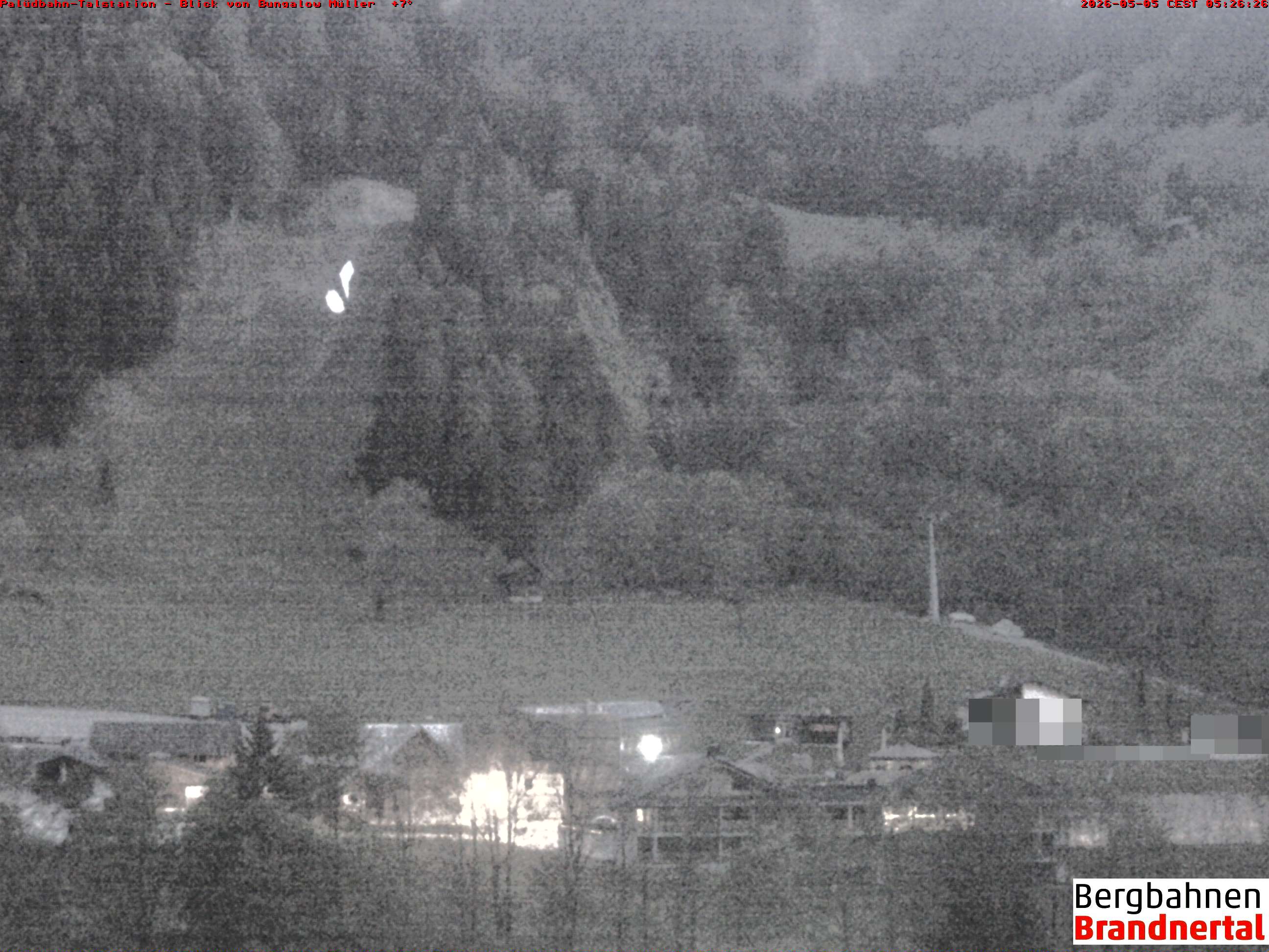 Blick auf Palüdbahn von Bungalow Müller