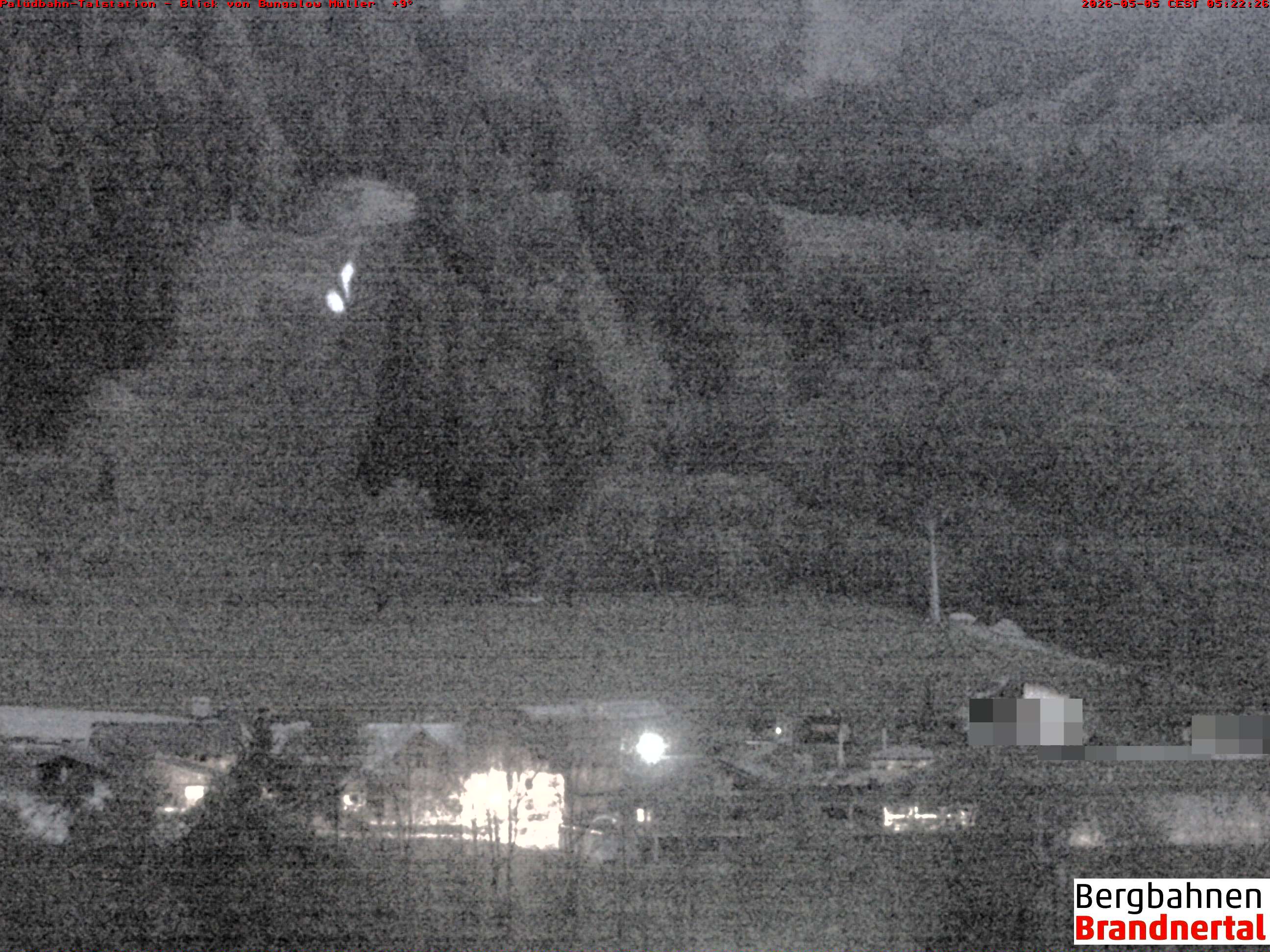 Blick auf Palüdbahn von Bungalow Müller